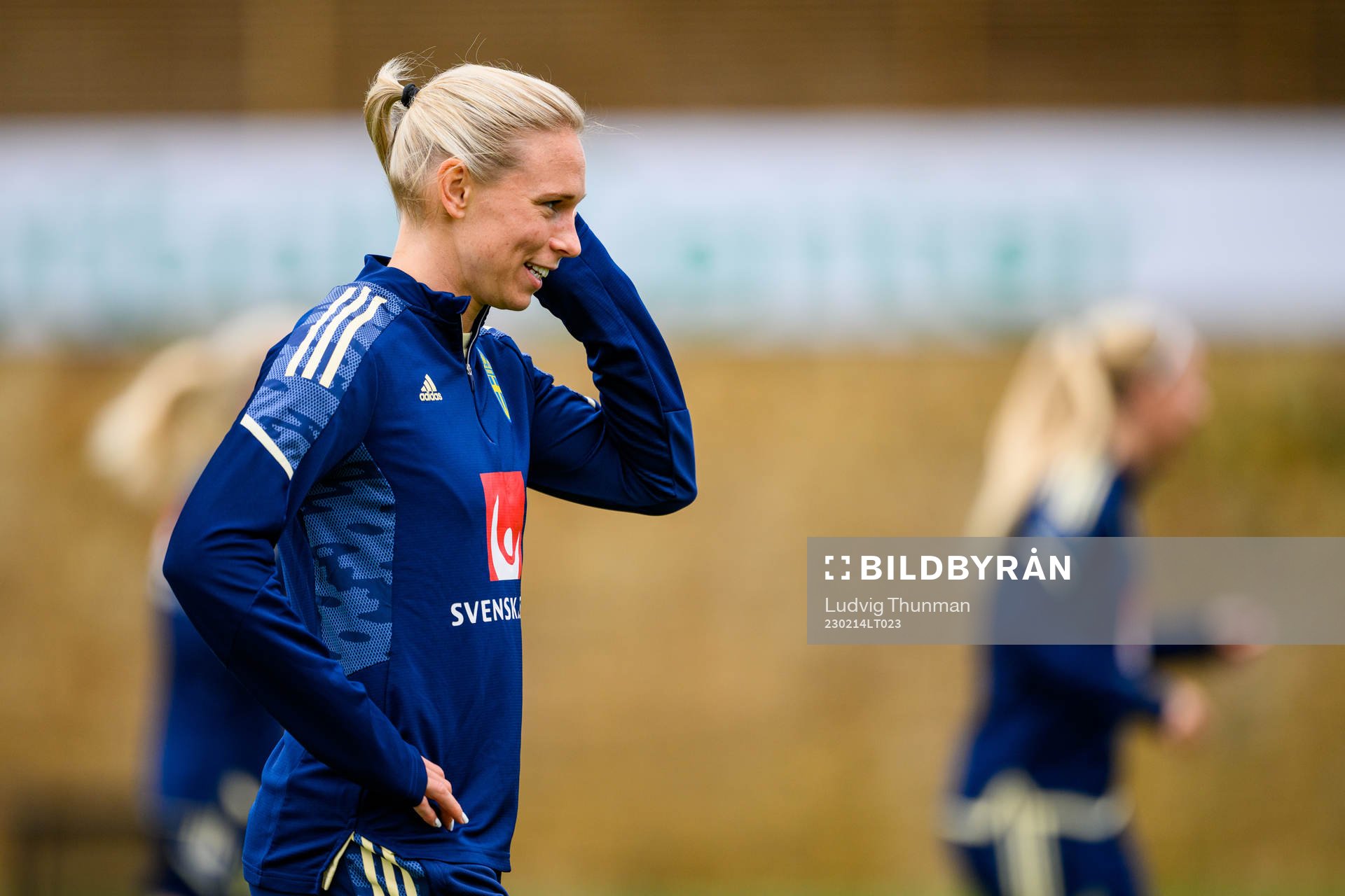Jonna Andersson of the Swedish women's national football