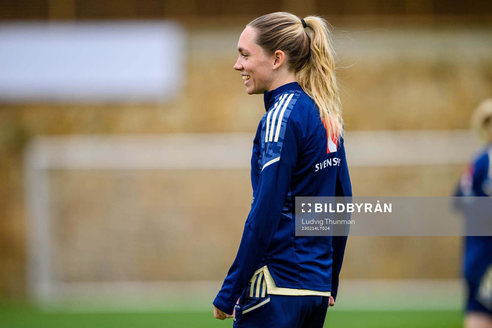 Elin Rubensson of the Swedish women's national football