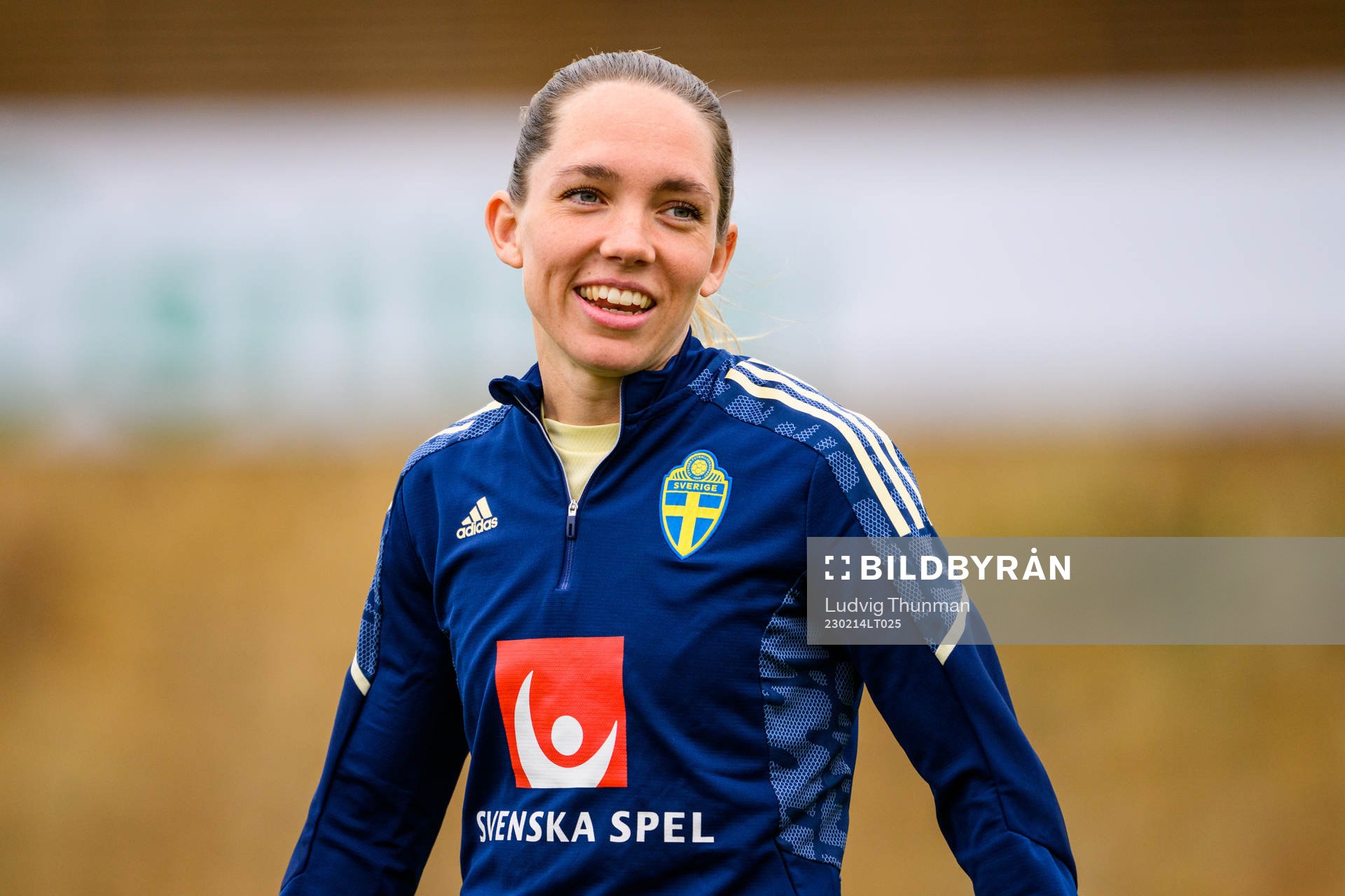 Elin Rubensson of the Swedish women's national football
