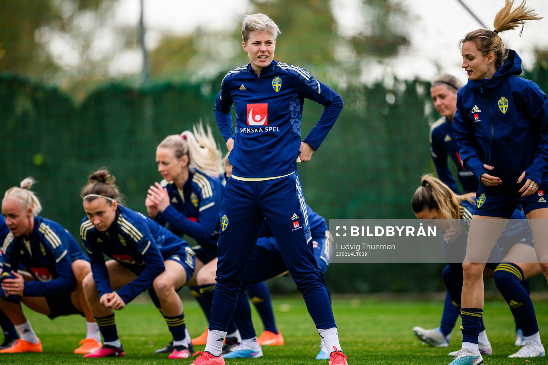 Lina Hurtig of the Swedish women's national football team