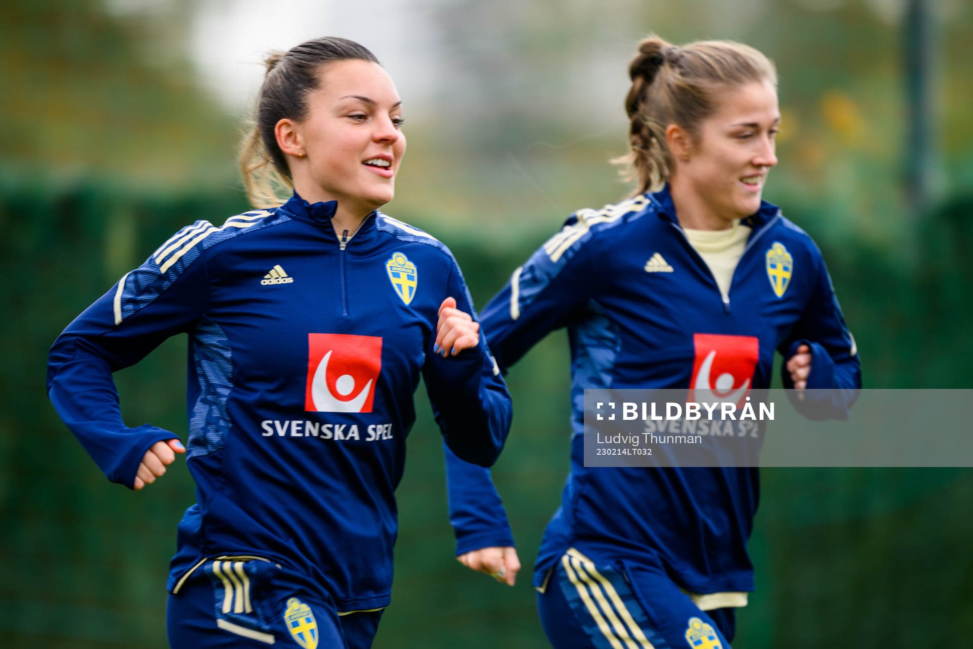 Johanna Rytting Kaneryd and Filippa Angeldahl of the
