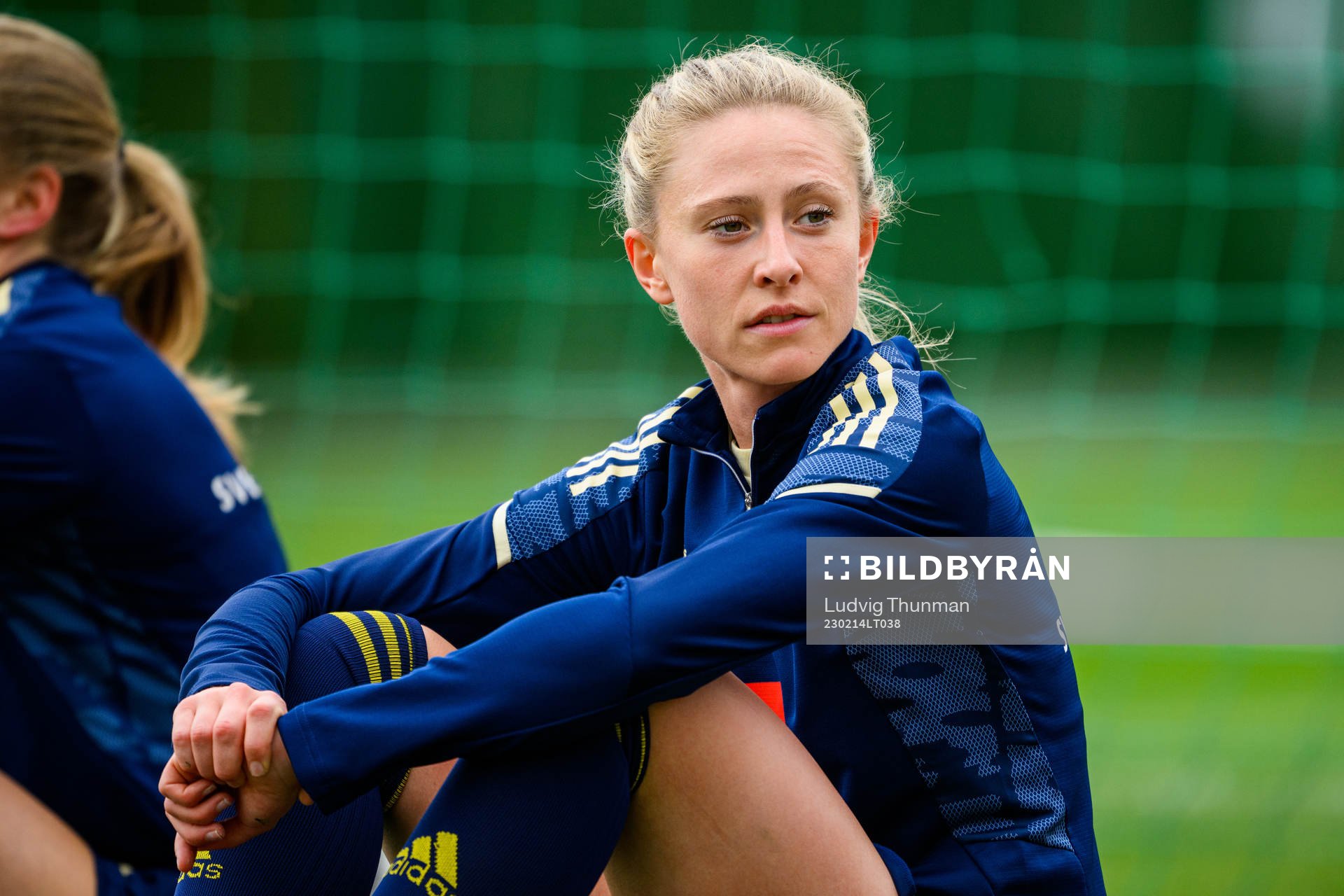 Rebecka Blomqvist of the Swedish women's national football