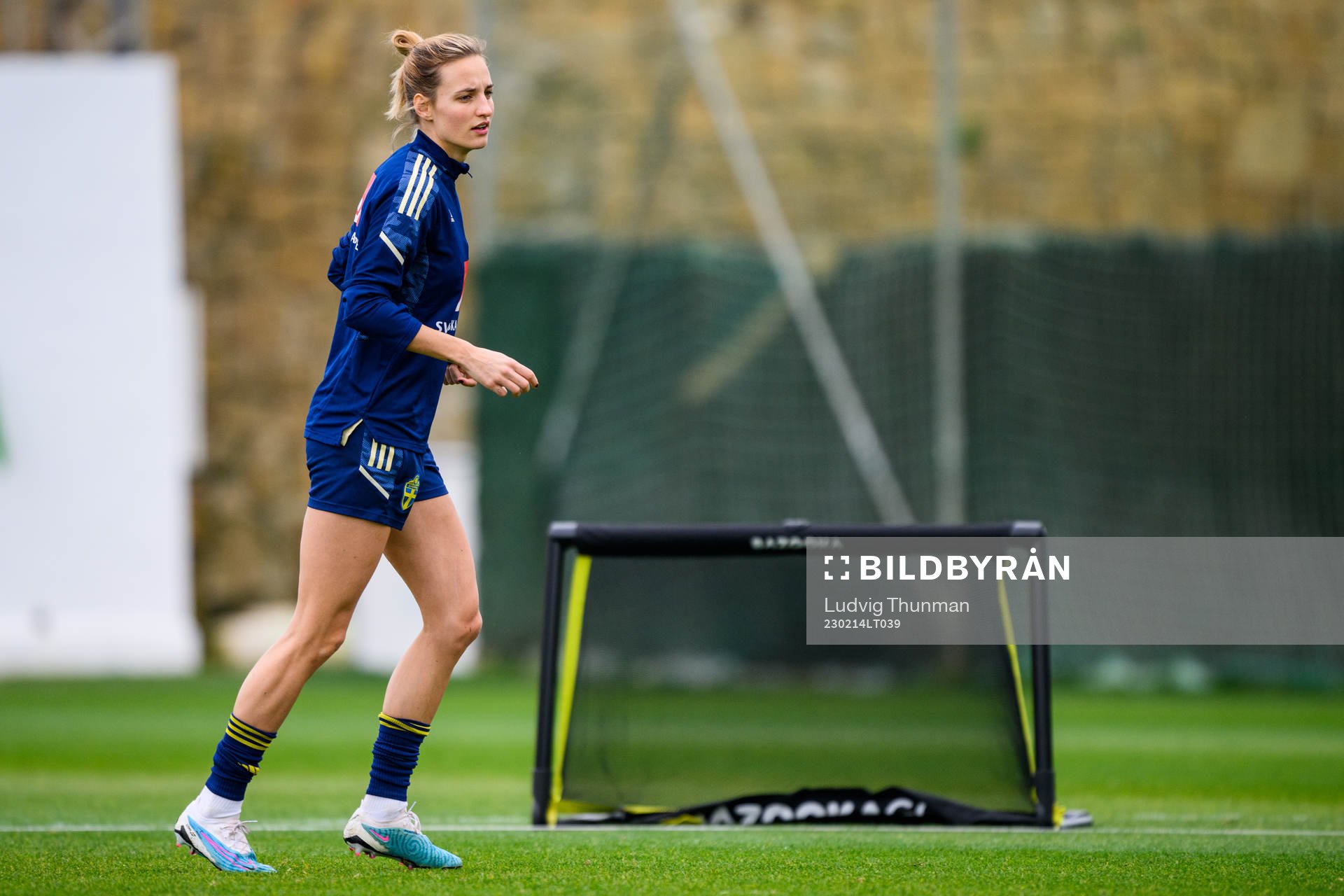 Nathalie Björn of the Swedish women's national football
