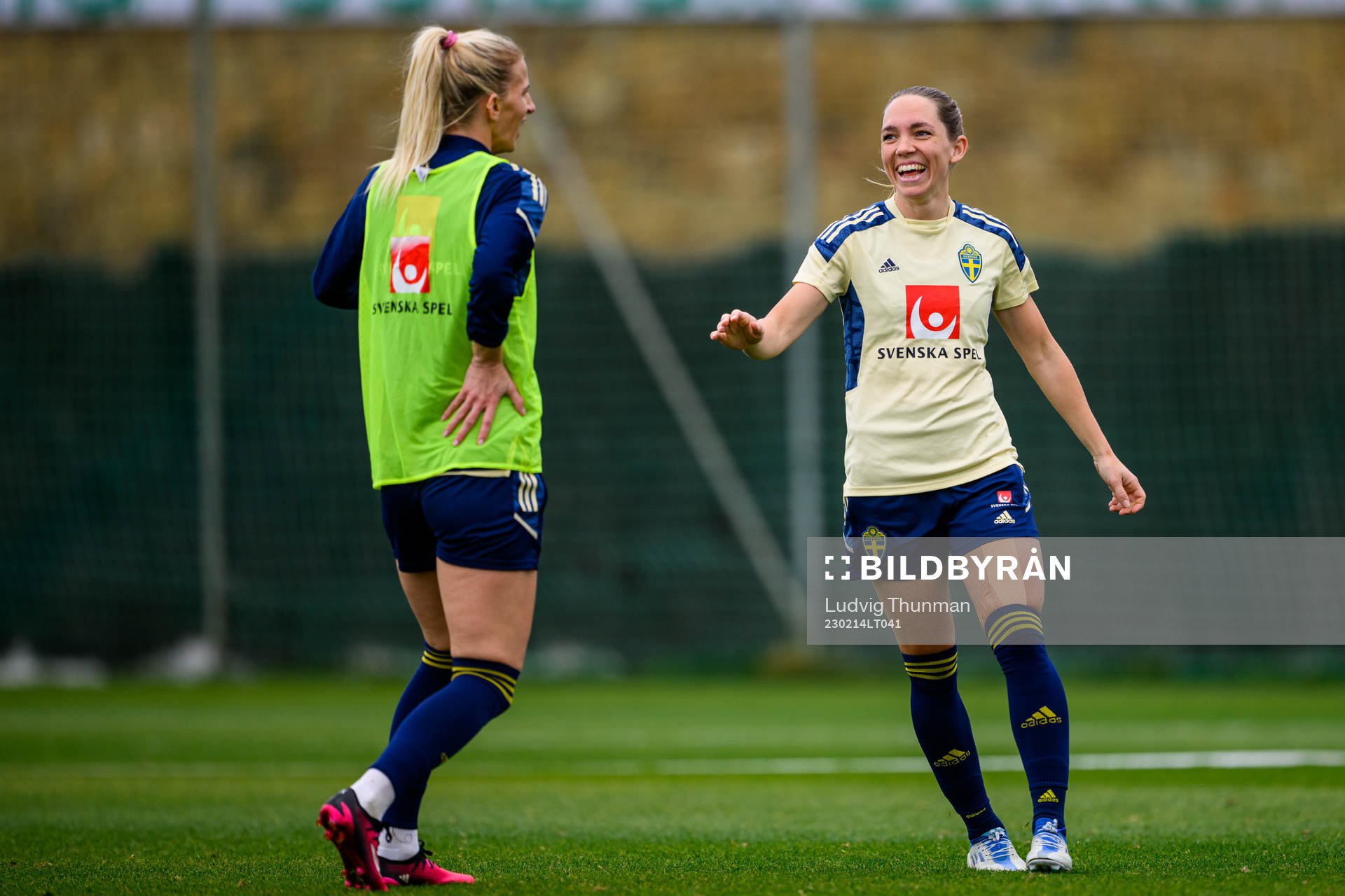 Elin Rubensson of the Swedish women's national football