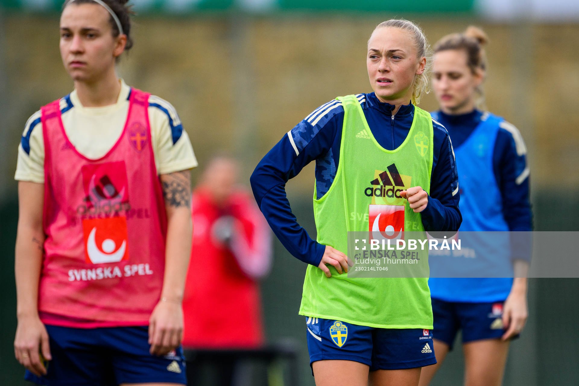 Hanna Bennison of the Swedish women's national football