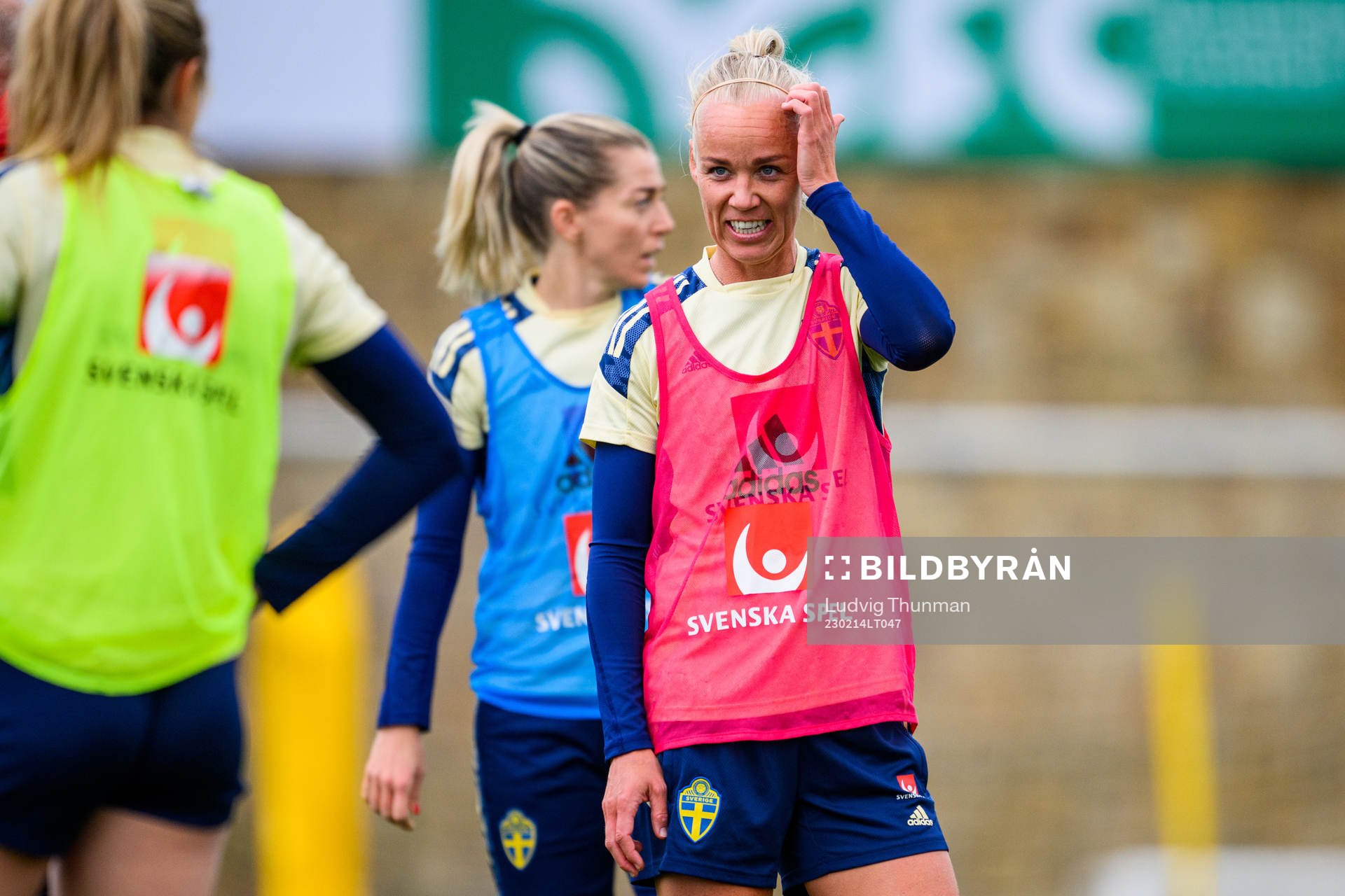 Caroline Seger of the Swedish women's national football