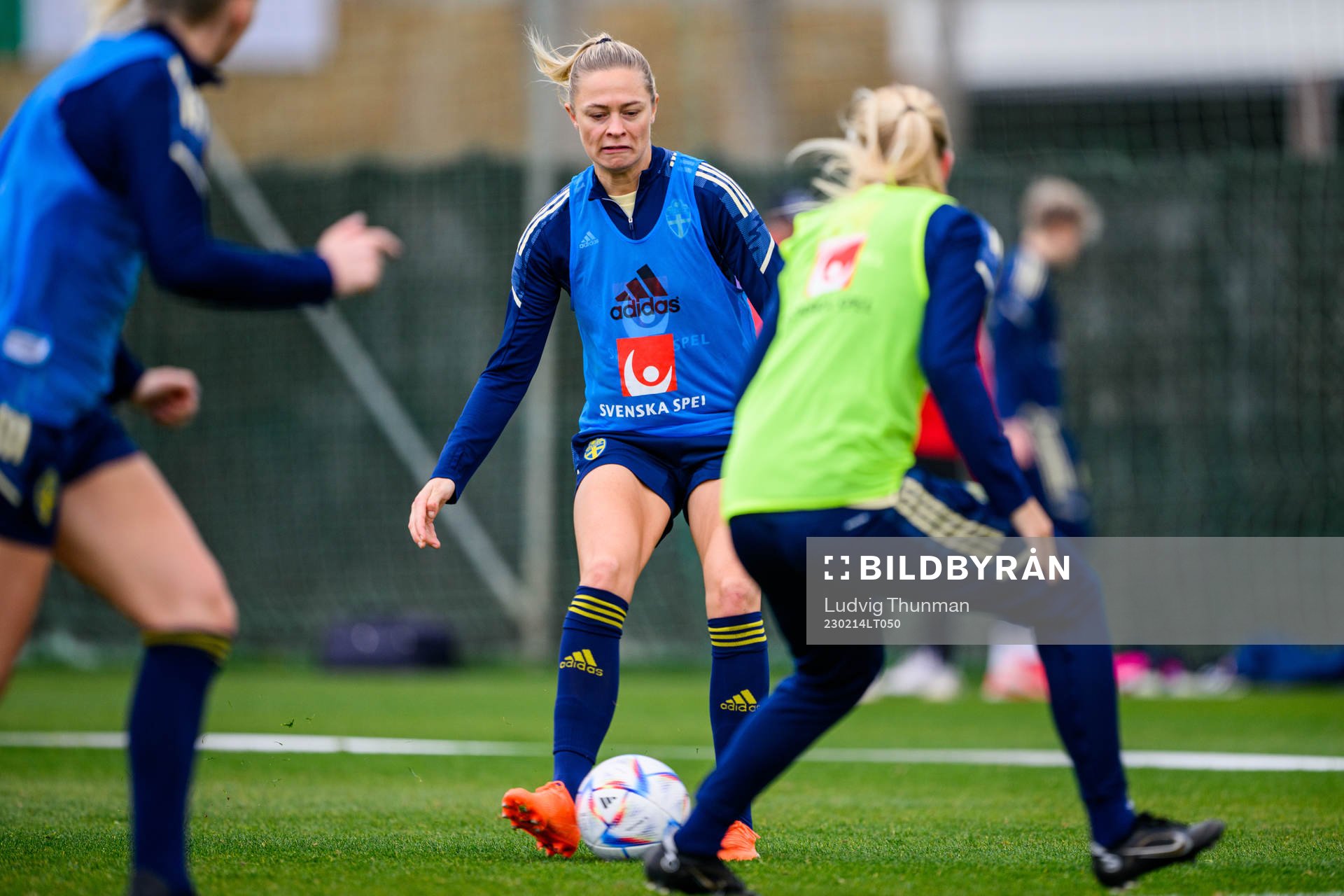 Fridolina Rolfö of the Swedish women's national football