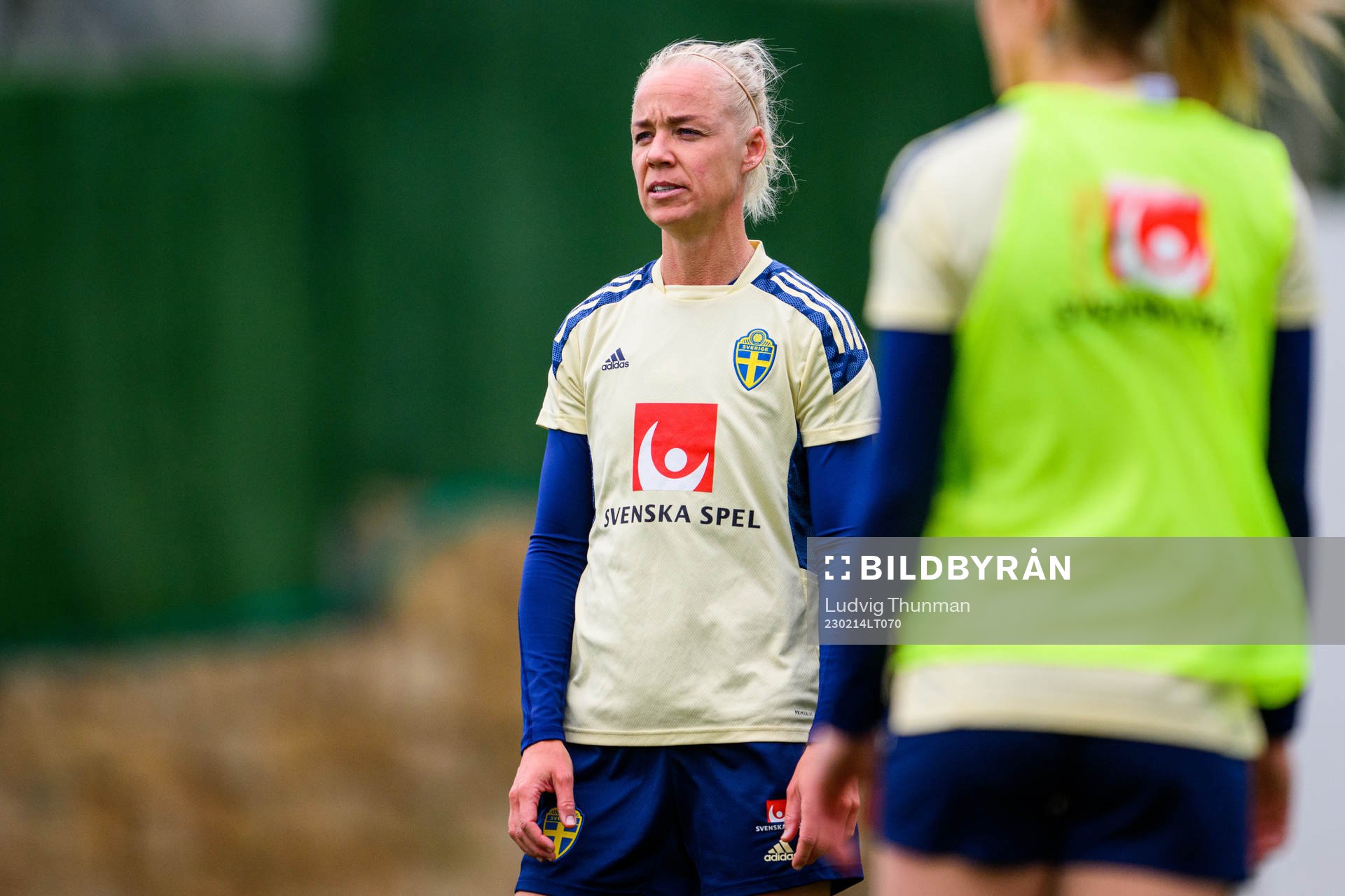 Caroline Seger of the Swedish women's national football
