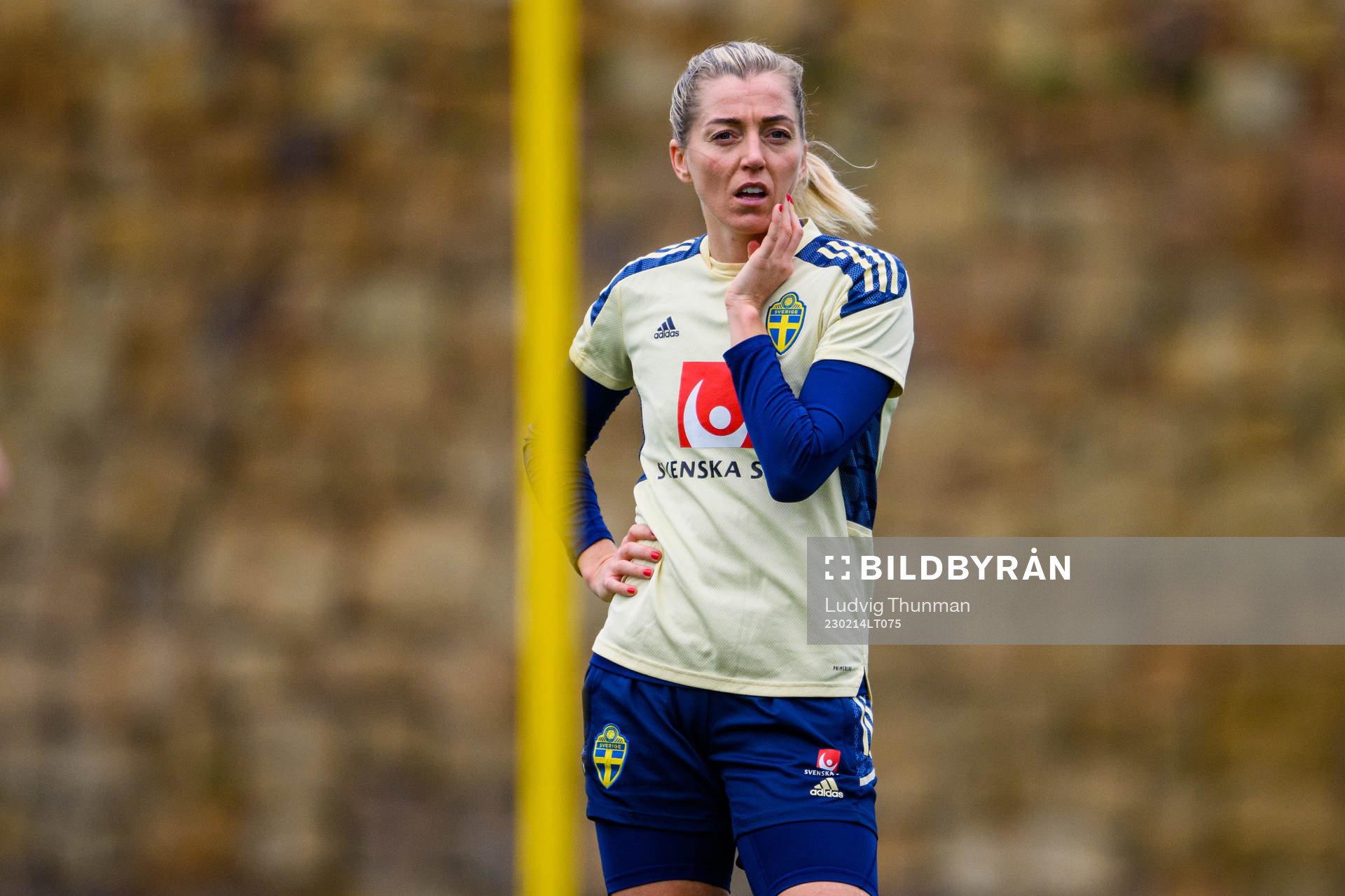 Linda Sembrant of the Swedish women's national football