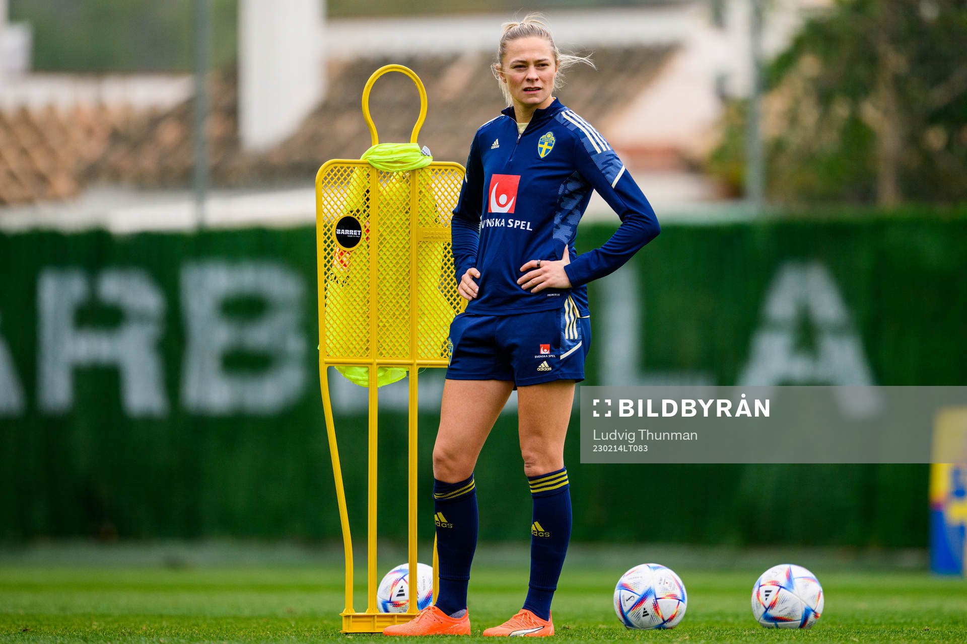 Fridolina Rolfö of the Swedish women's national football