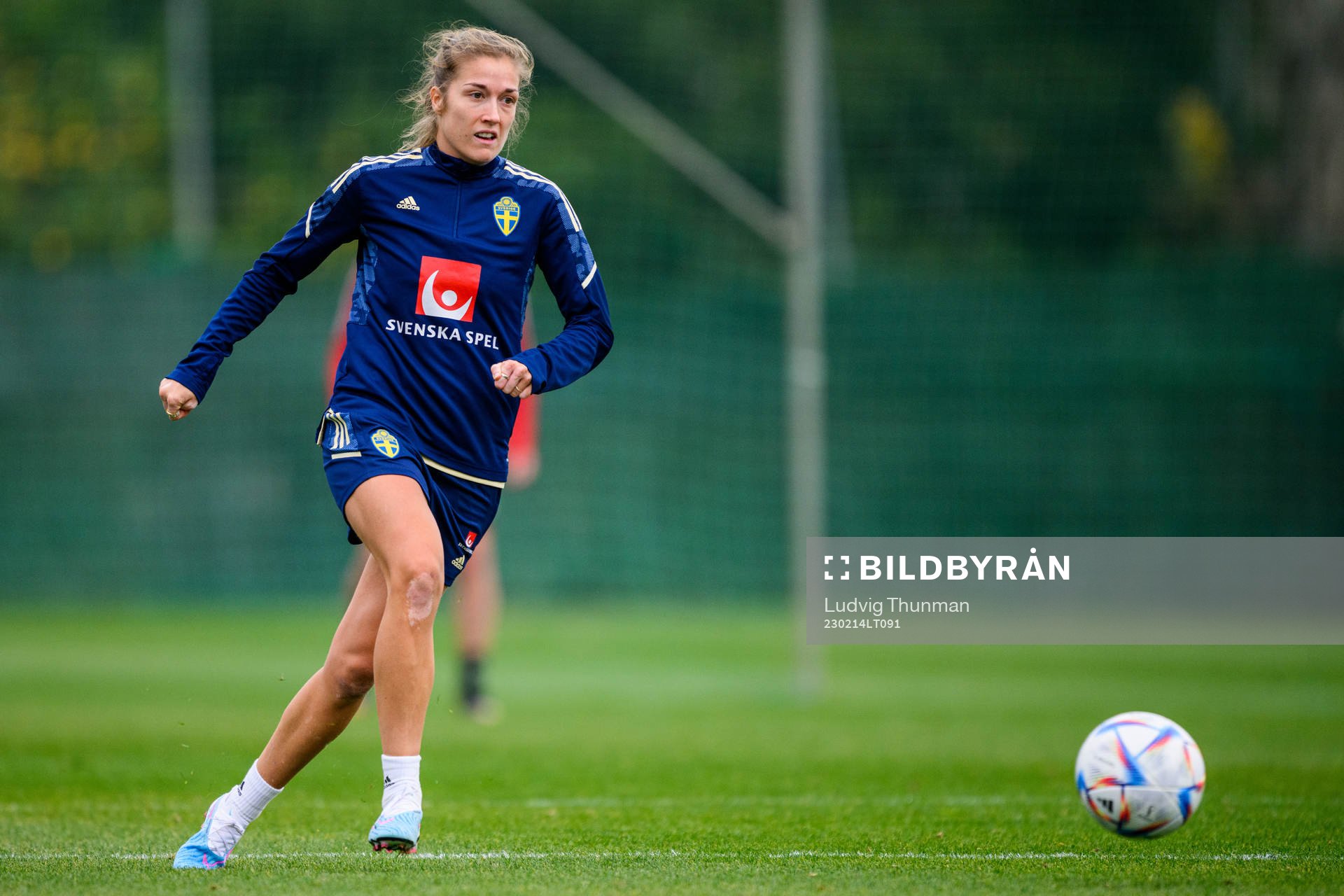 Filippa Angeldahl of the Swedish women's national football