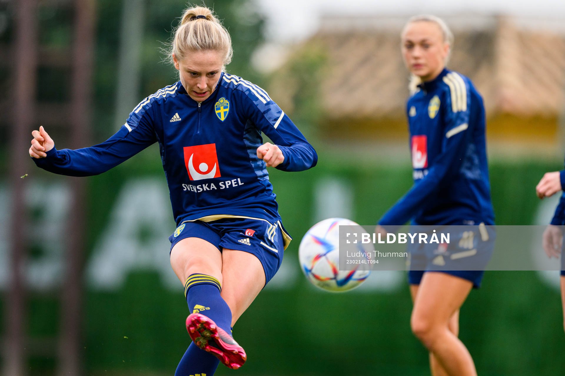 Rebecka Blomqvist of the Swedish women's national football