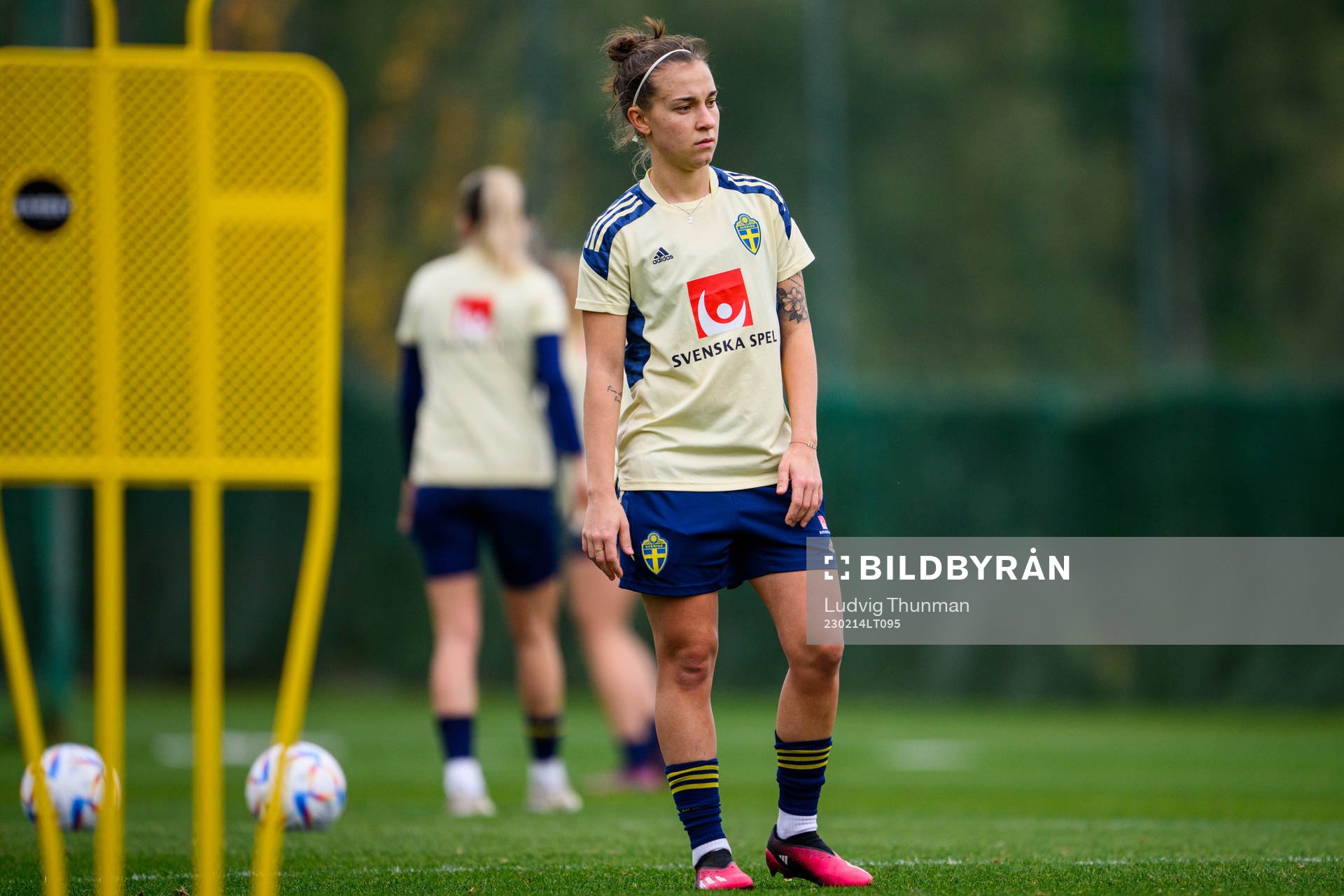 Julia Zigiotti Olme of the Swedish women's national