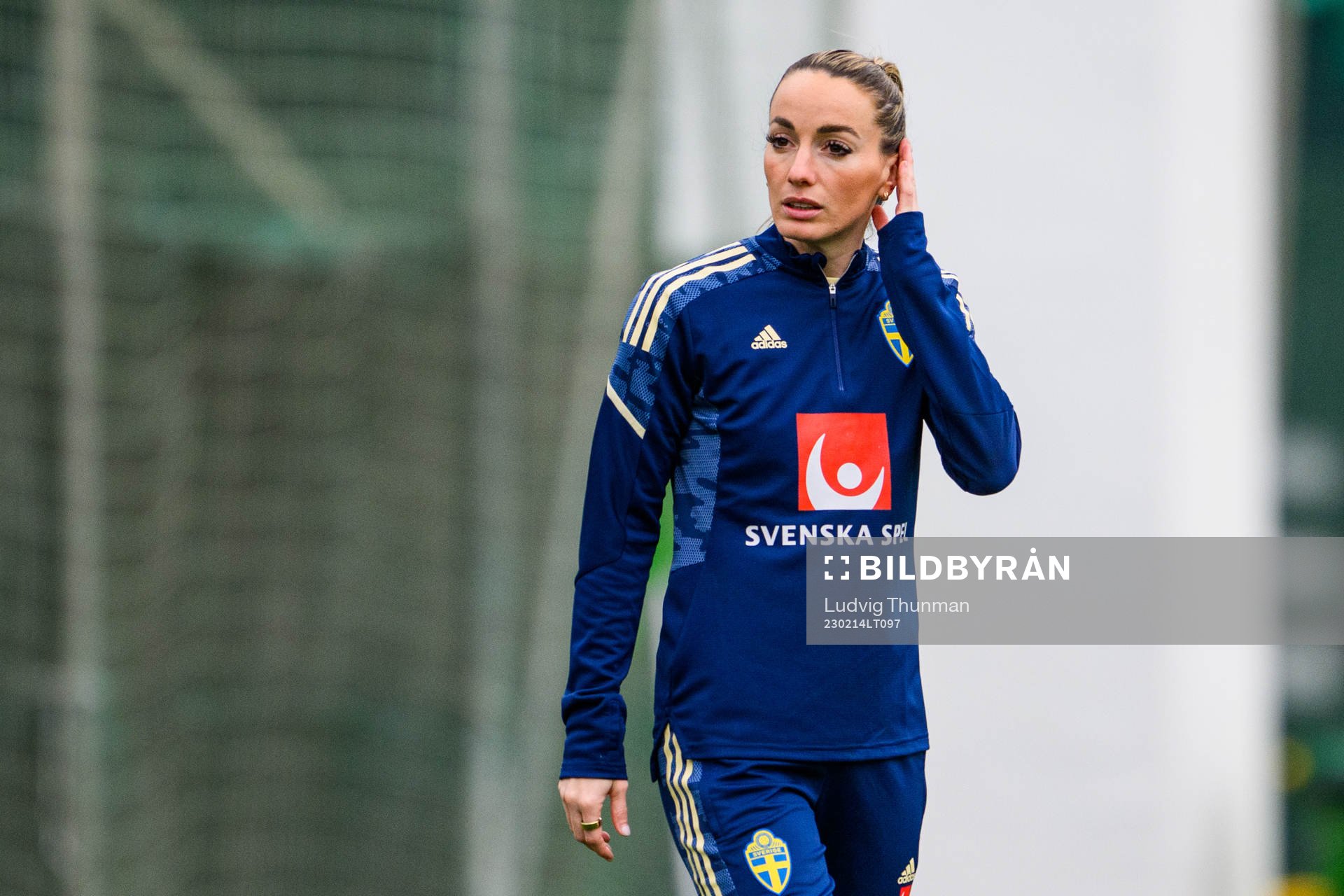 Kosovare Asllani of the Swedish women's national football