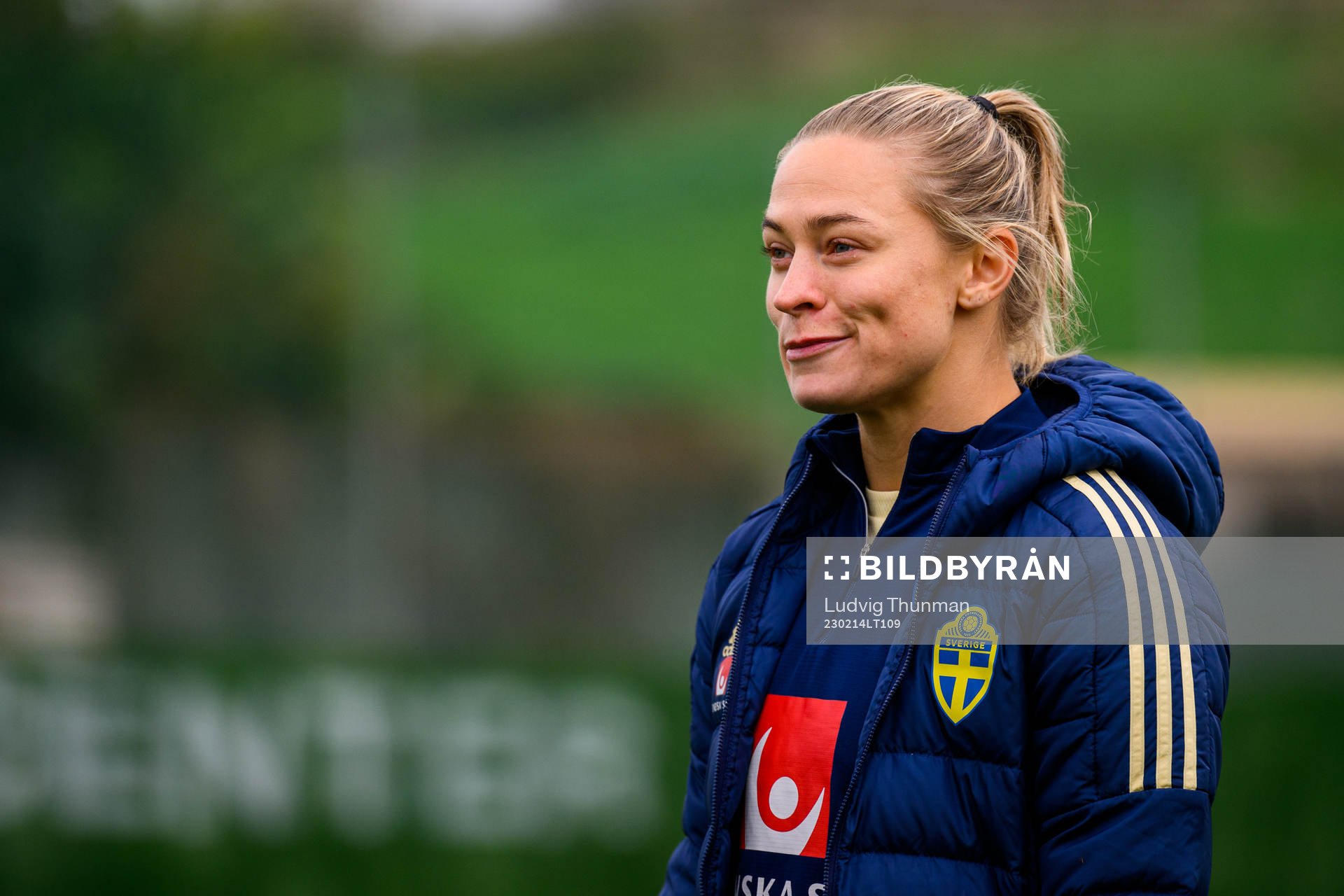 Fridolina Rolfö of the Swedish women's national football