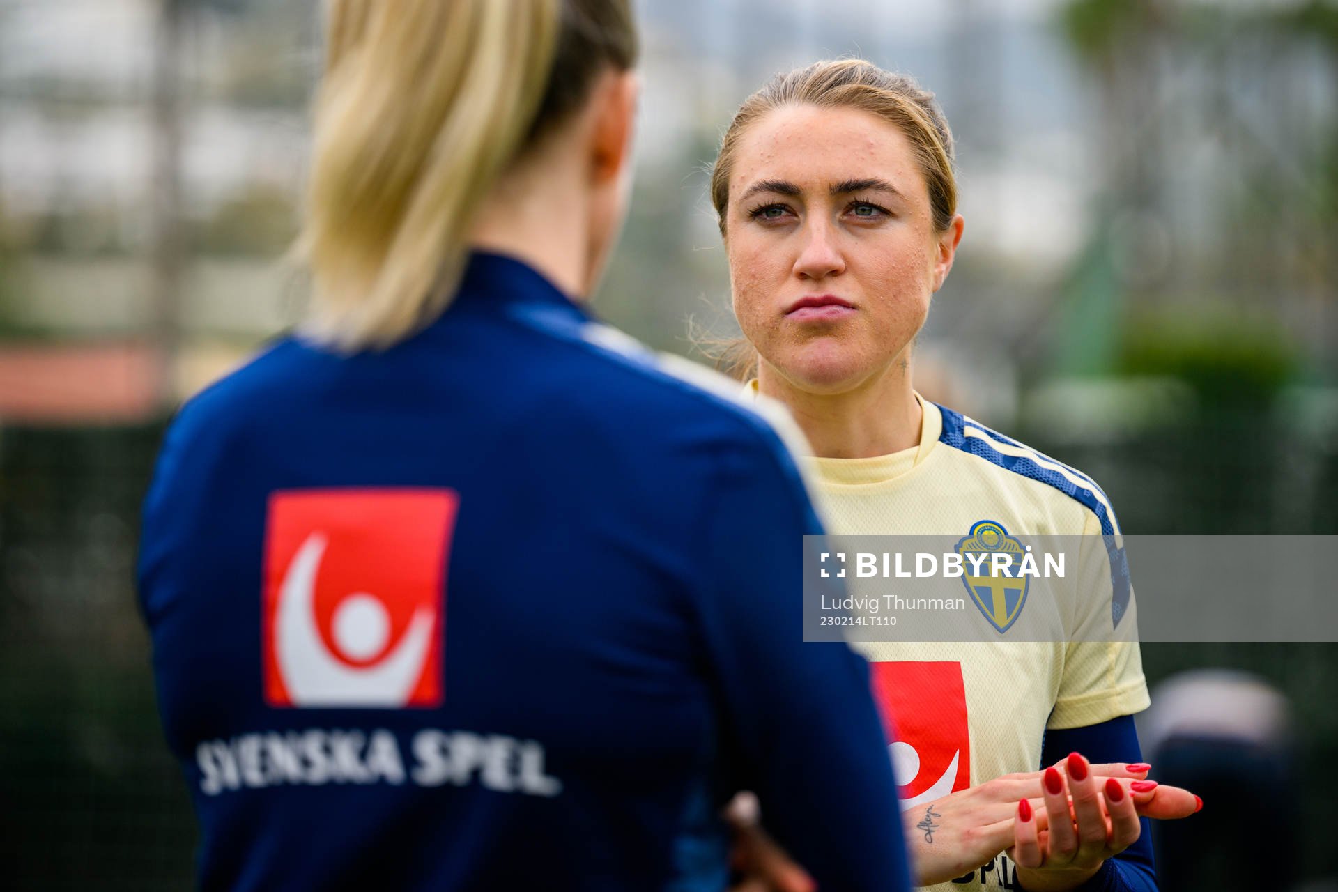 Freja Olofsson of the Swedish women's national football