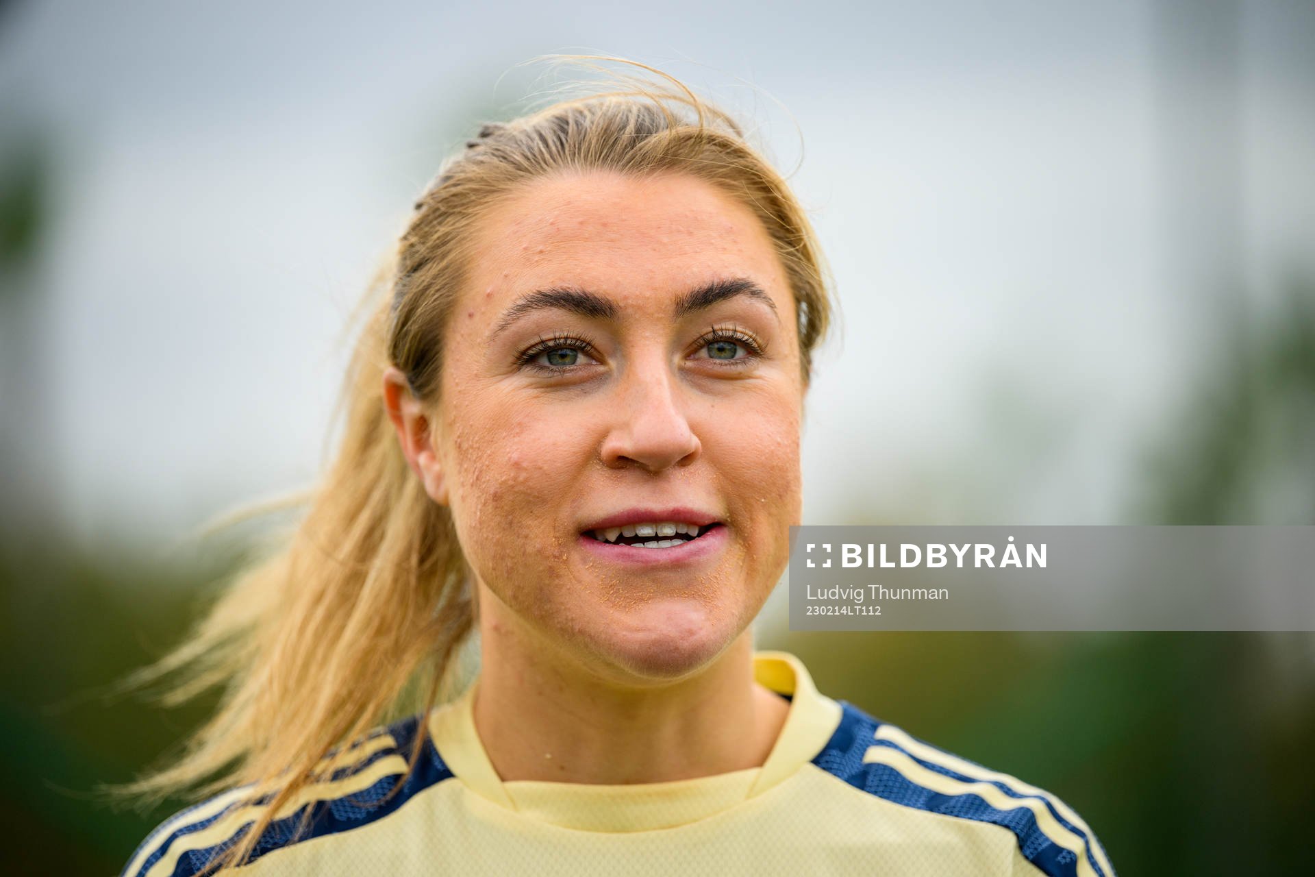 Freja Olofsson of the Swedish women's national football