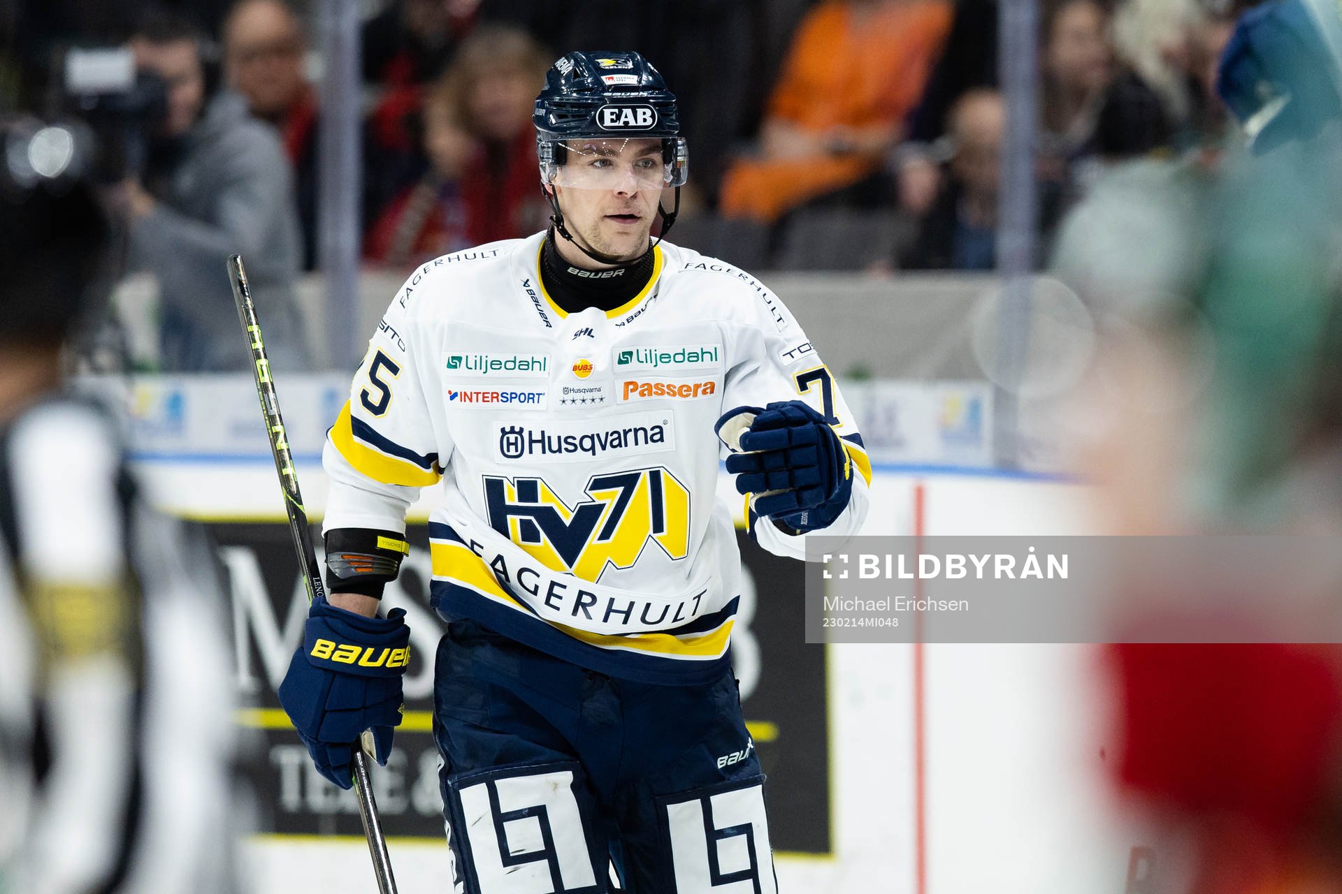 HV71s Radan Lenc jublar