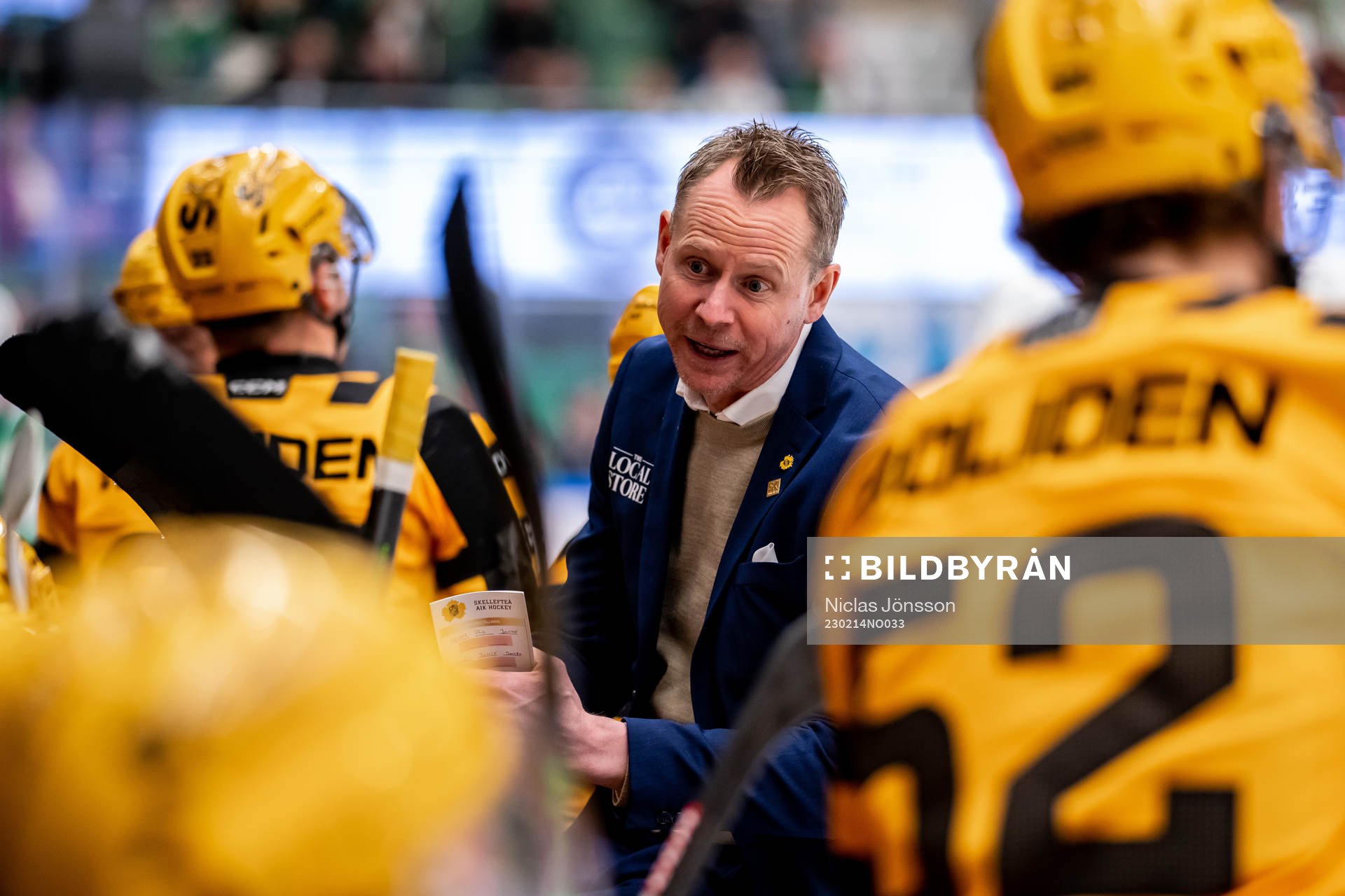 Skellefteås tränare Robert Ohlsson