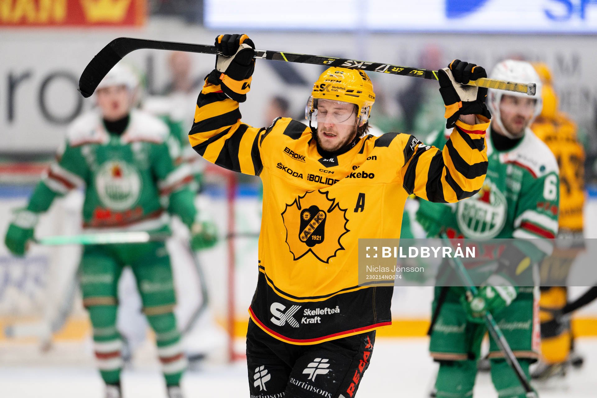 Skellefteås Jonathan Pudas deppar
