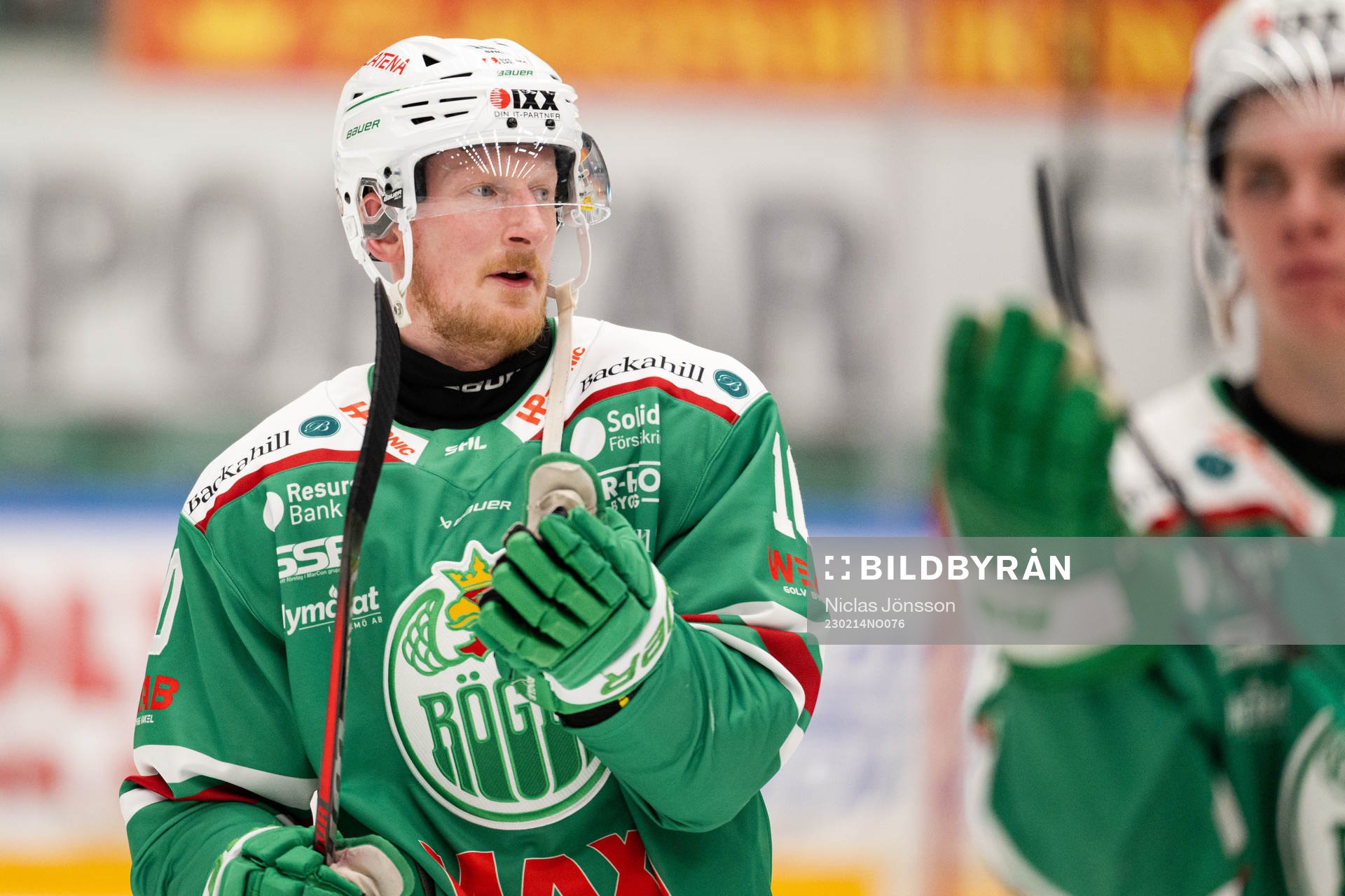 Rögles Simon Hjalmarsson jublar