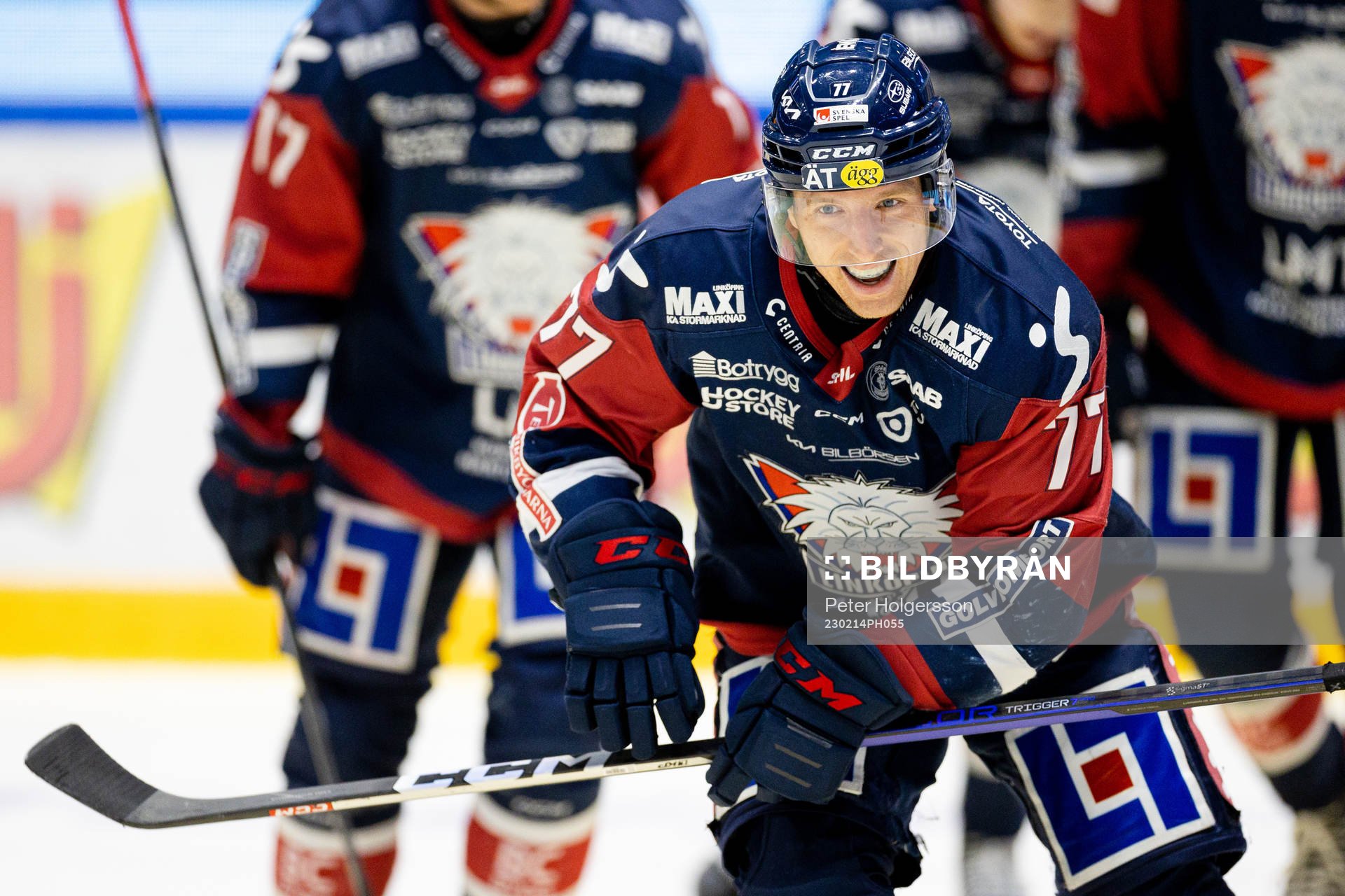 Linköpings Markus Hännikäinen jublar