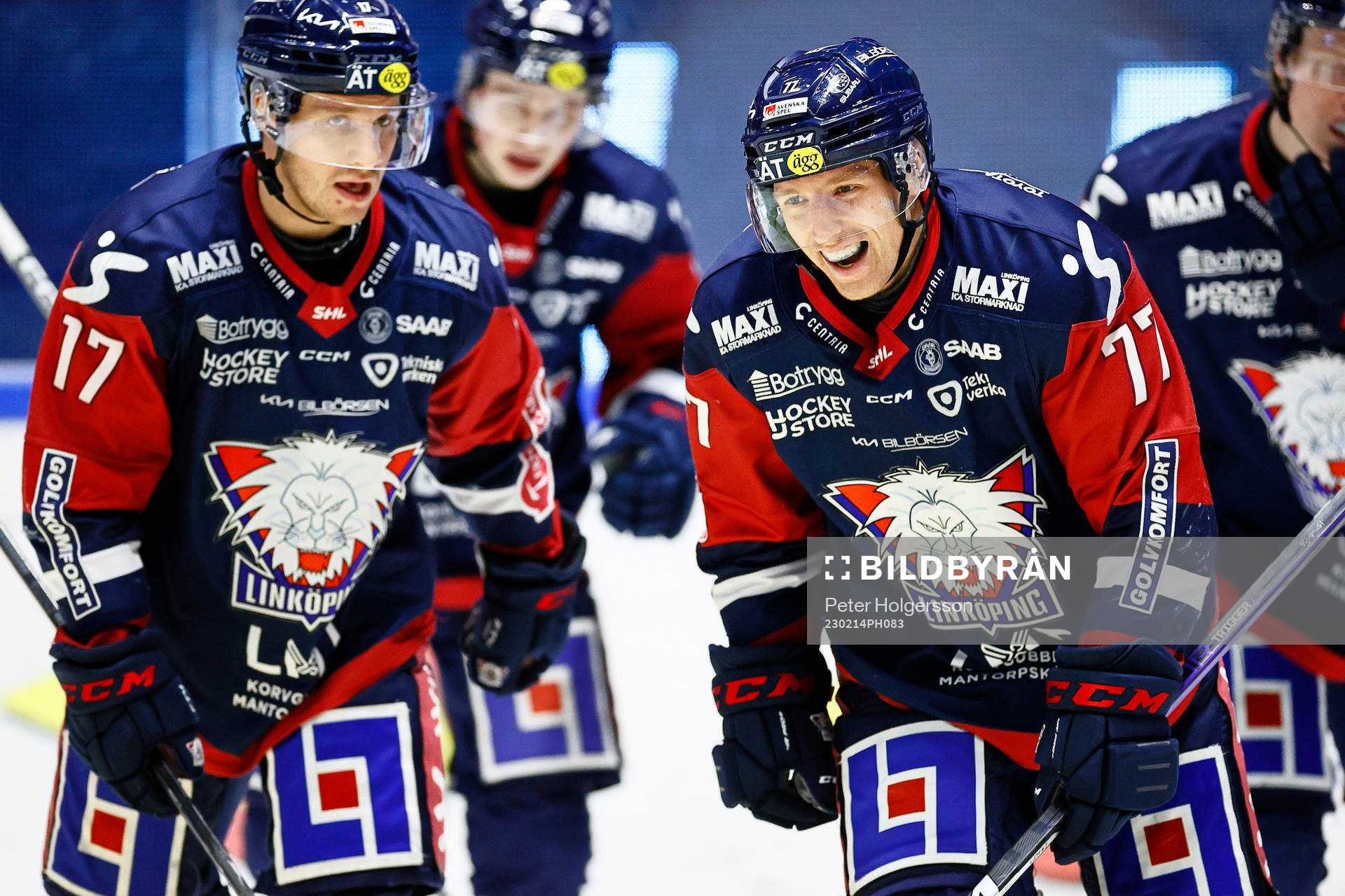 Linköpings Markus Hännikäinen jublar