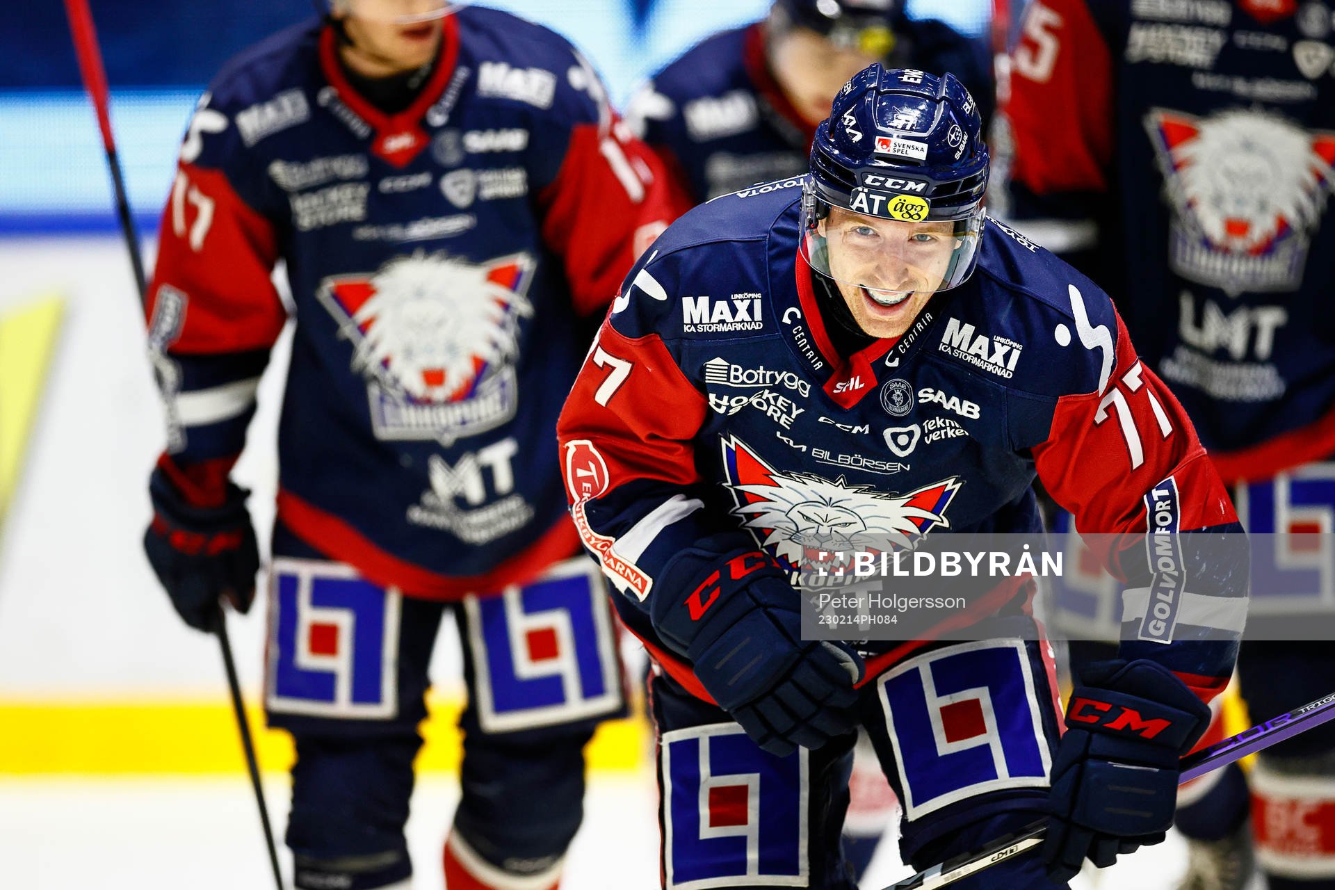 Linköpings Markus Hännikäinen jublar