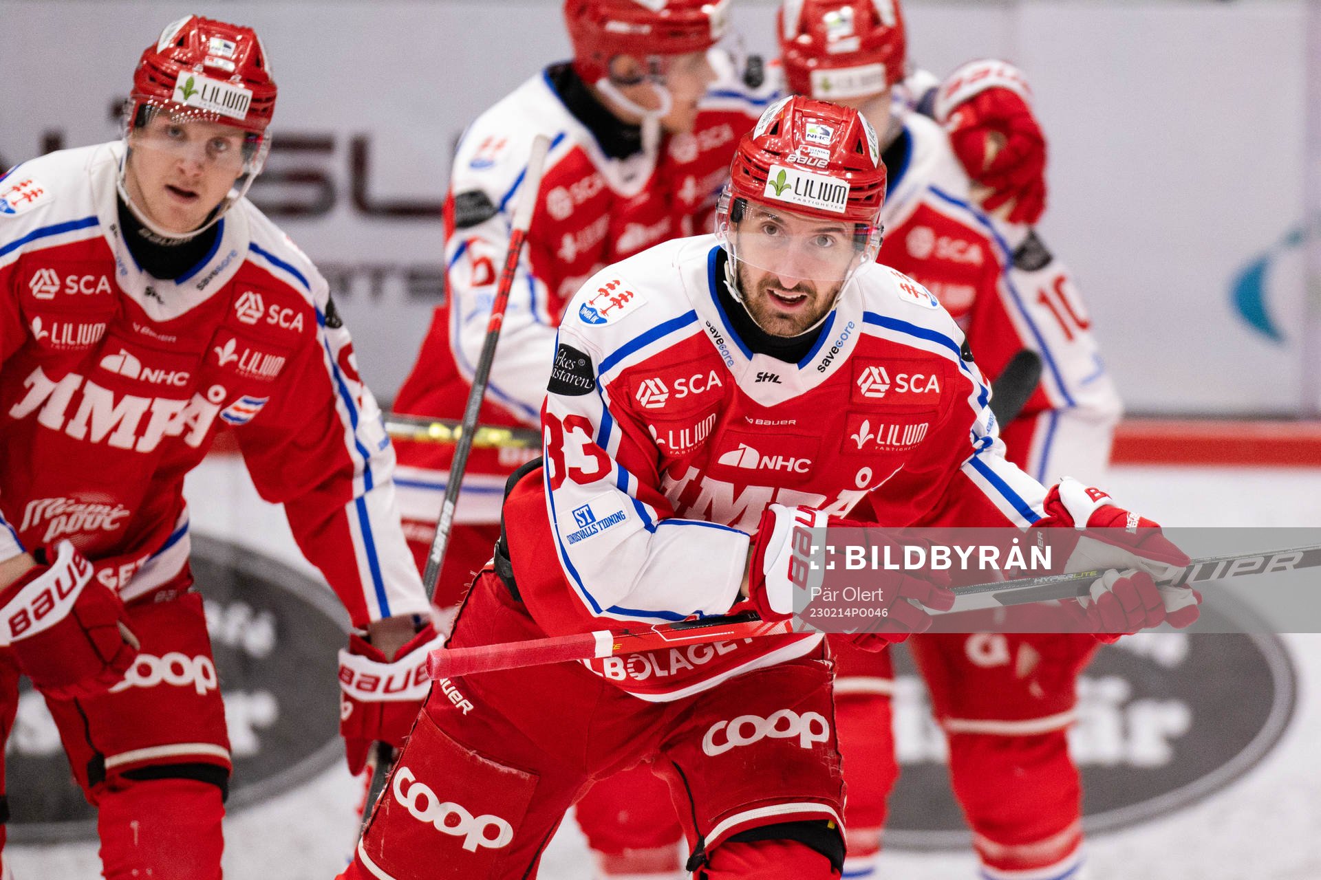 Timrås Albin Lundin jublar