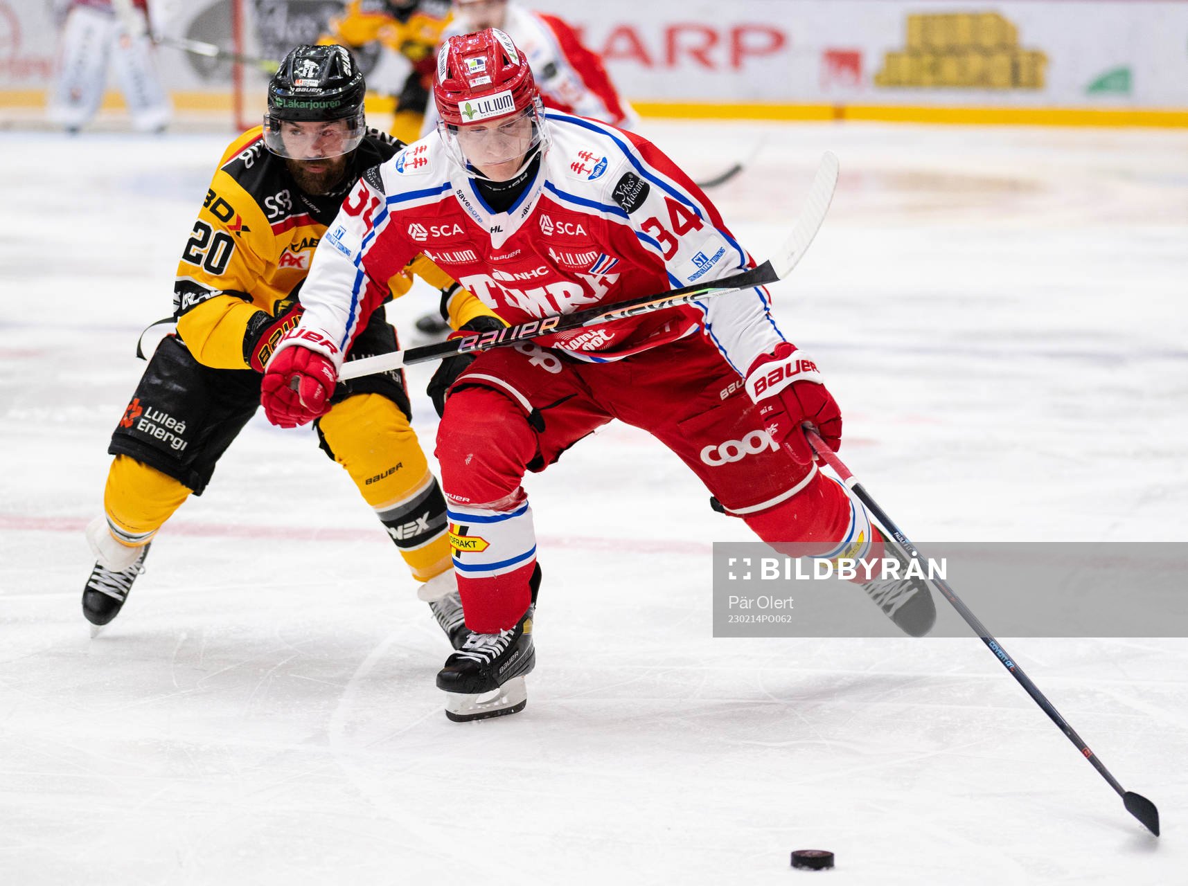 Luleås Jack Connolly och Timrås Olli Palola