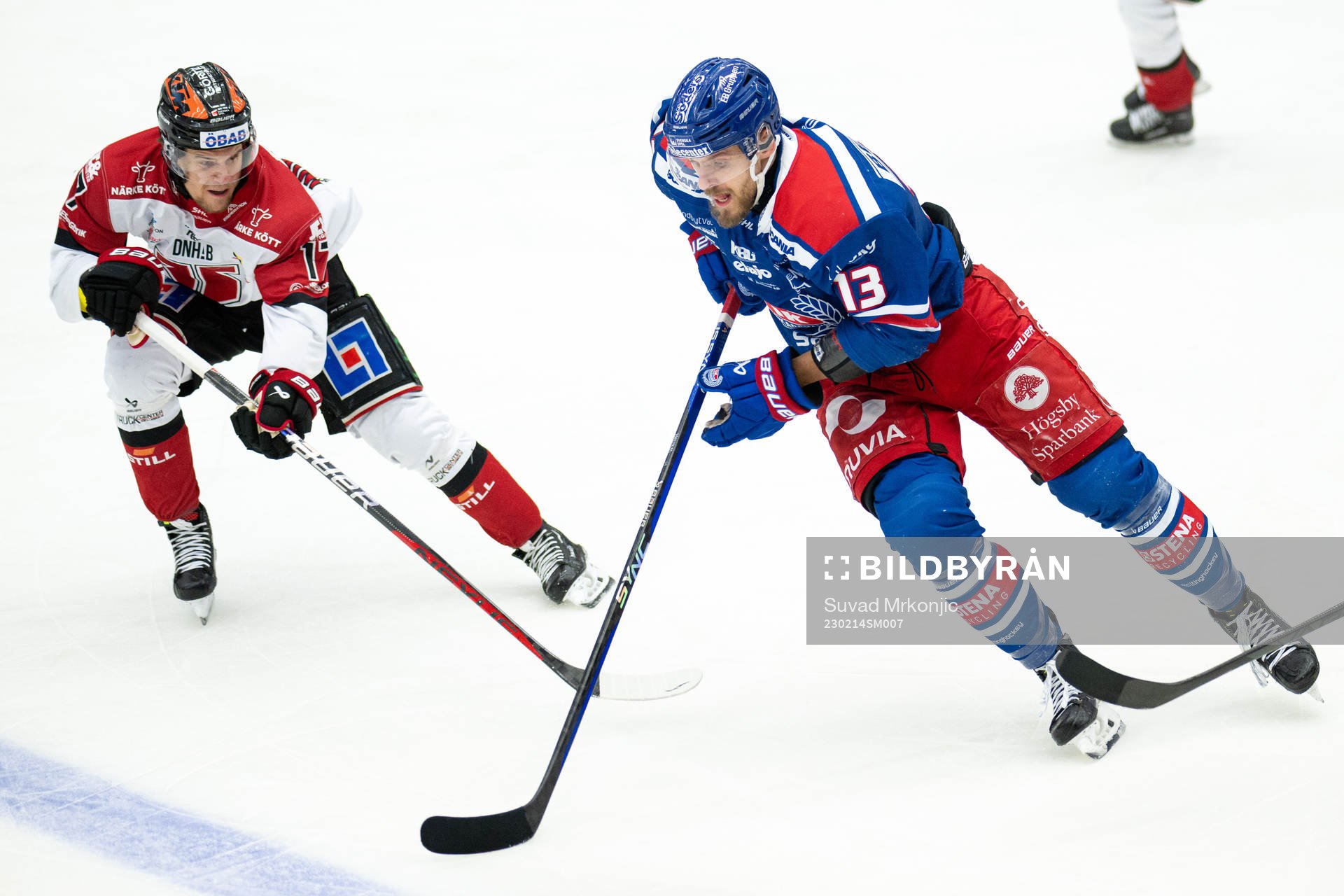 Örebros William Wikman och Oskarshamns Jiri Smejkal