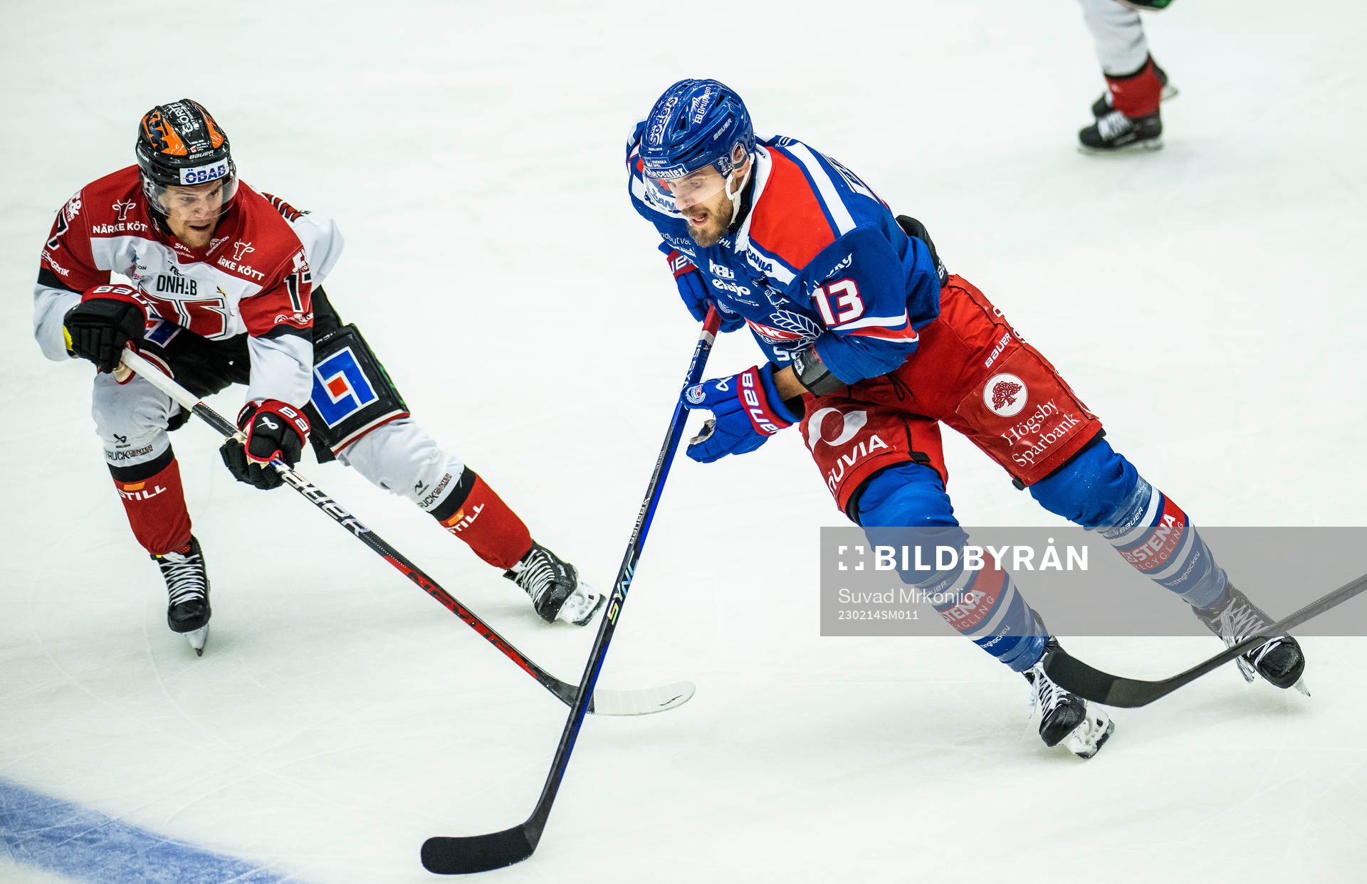 Örebros William Wikman och Oskarshamns Jiri Smejkal