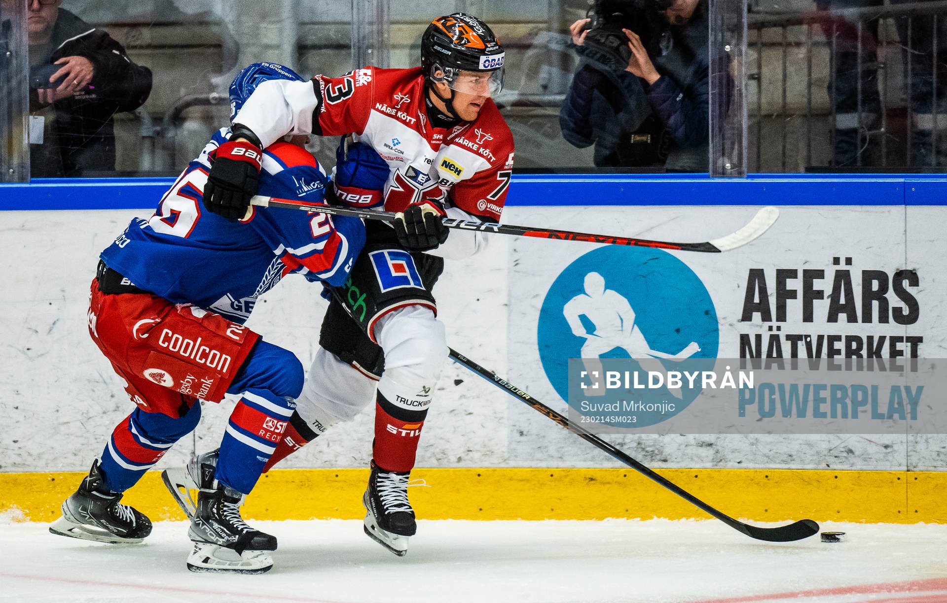 Oskarshamns Lukas Pilö och Örebros Oliver Eklind
