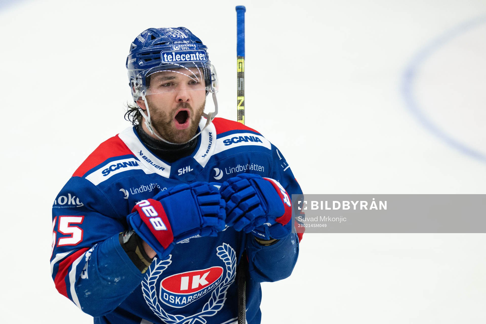 Oskarshamns David Quenneville jublar