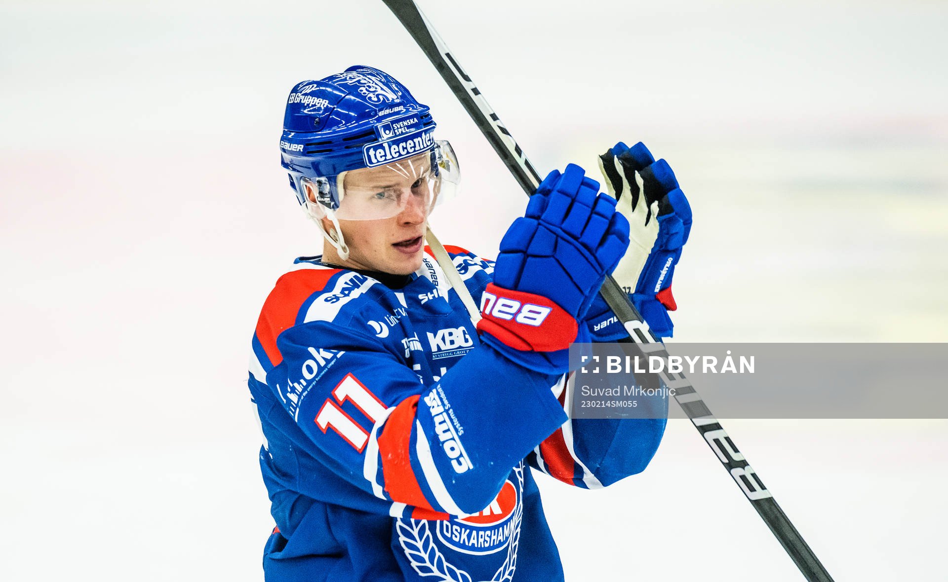 Oskarshamns Antti Suomela jublar