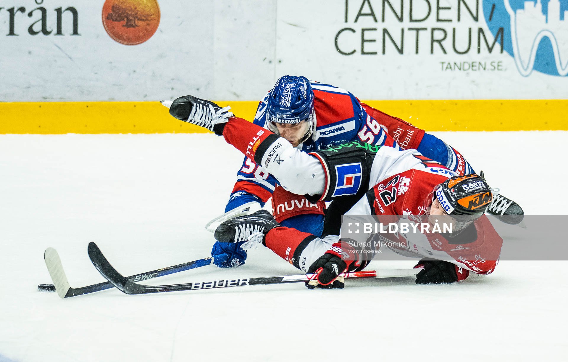 Oskarshamns Robin Norell och Örebros Robert Leino