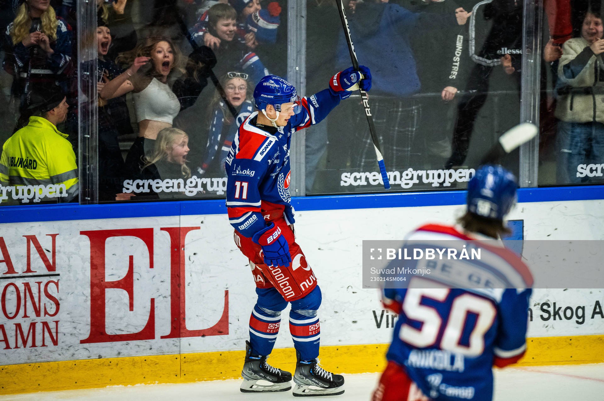 Oskarshamns Antti Suomela jublar