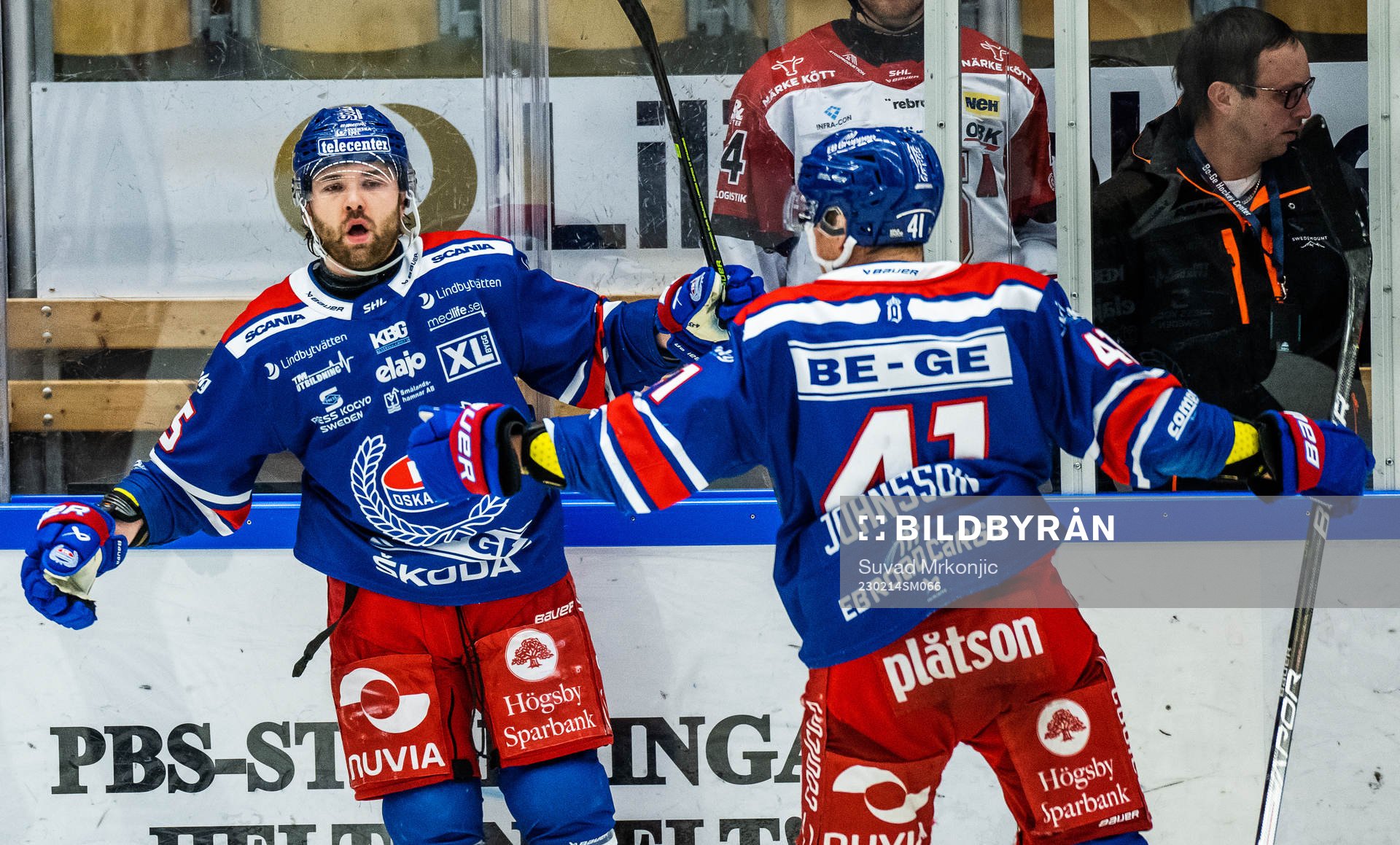 Oskarshamns David Quenneville jublar