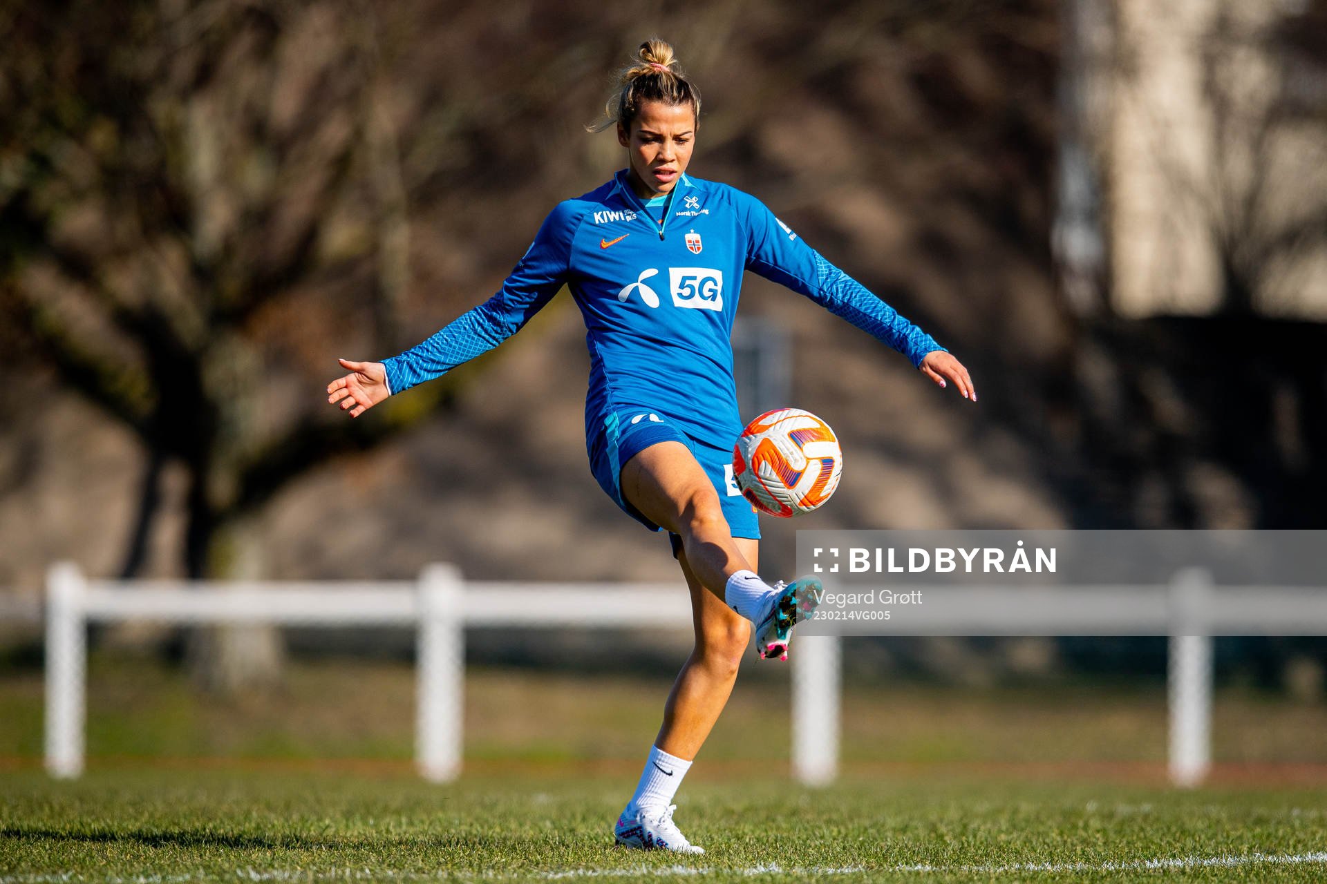 Celin Bizet Ildhusøy of the Norwegian women's national