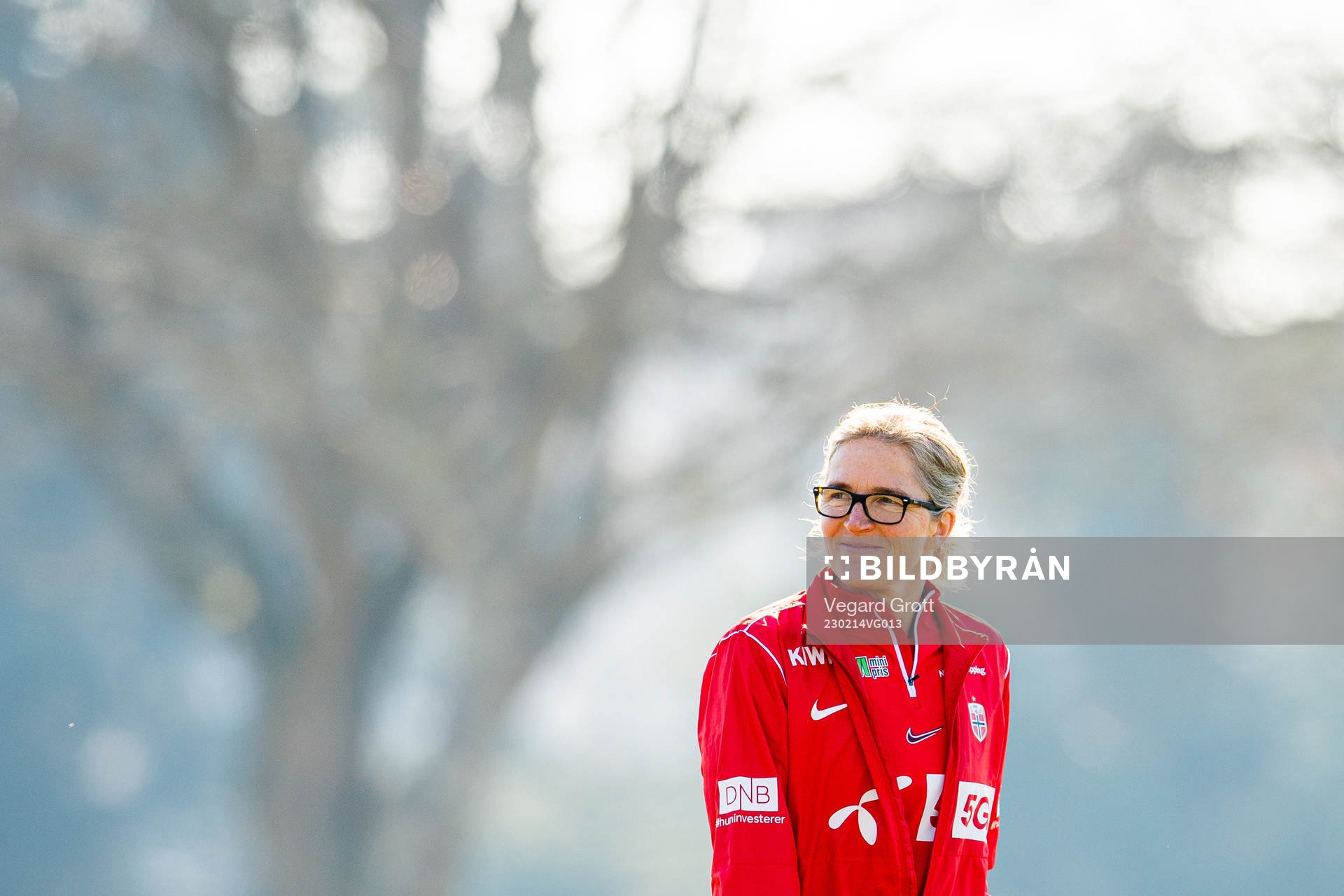 Hege Riise, head coach of the Norwegian women's national