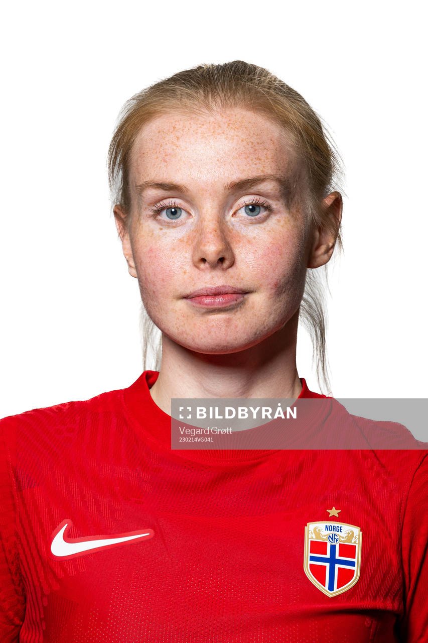Malin Brenn of the Norwegian women's national football team
