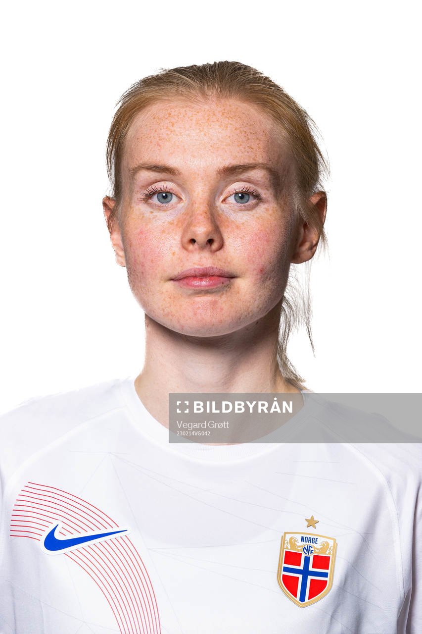 Malin Brenn of the Norwegian women's national football team