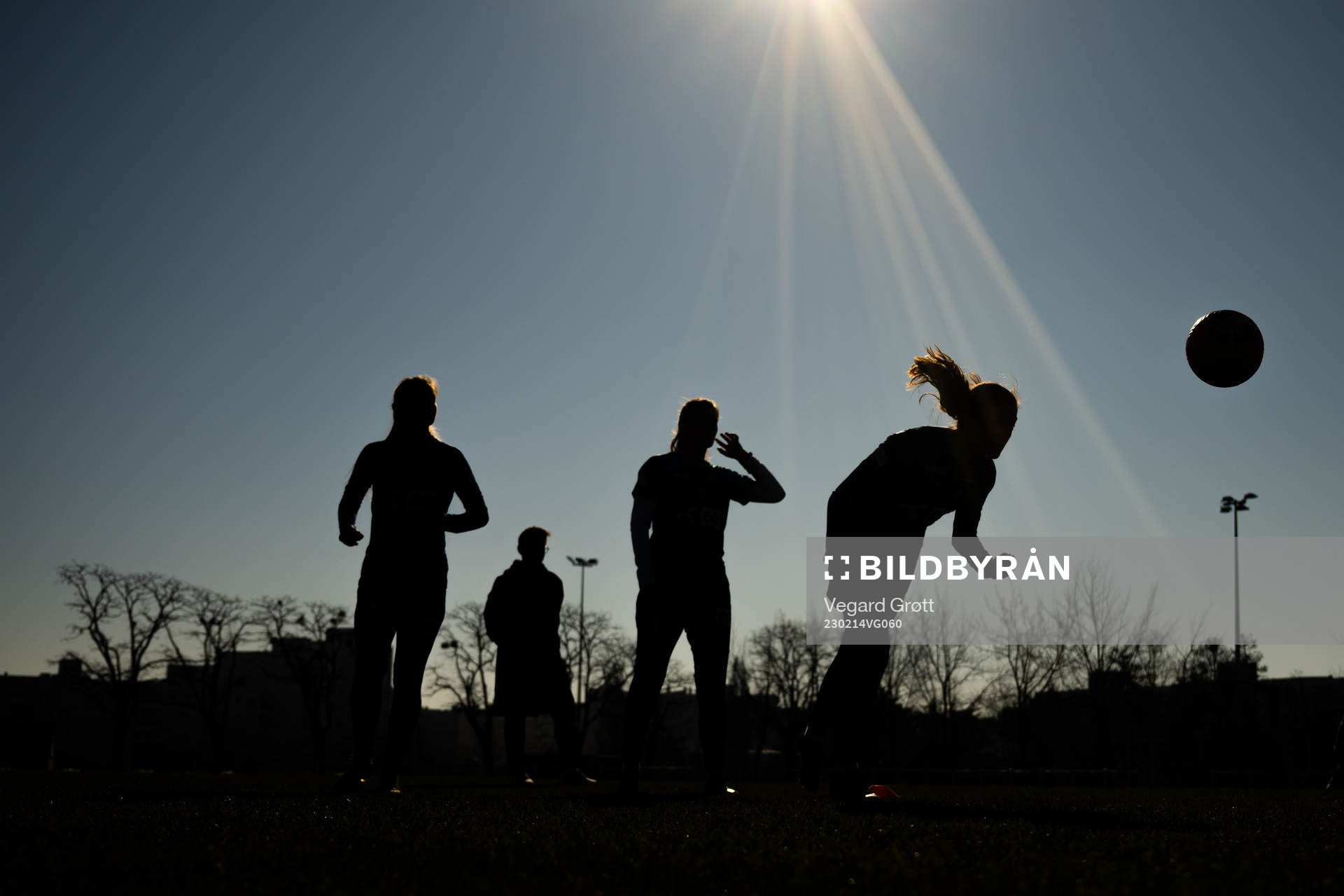 Players of the Norwegian women's national football team