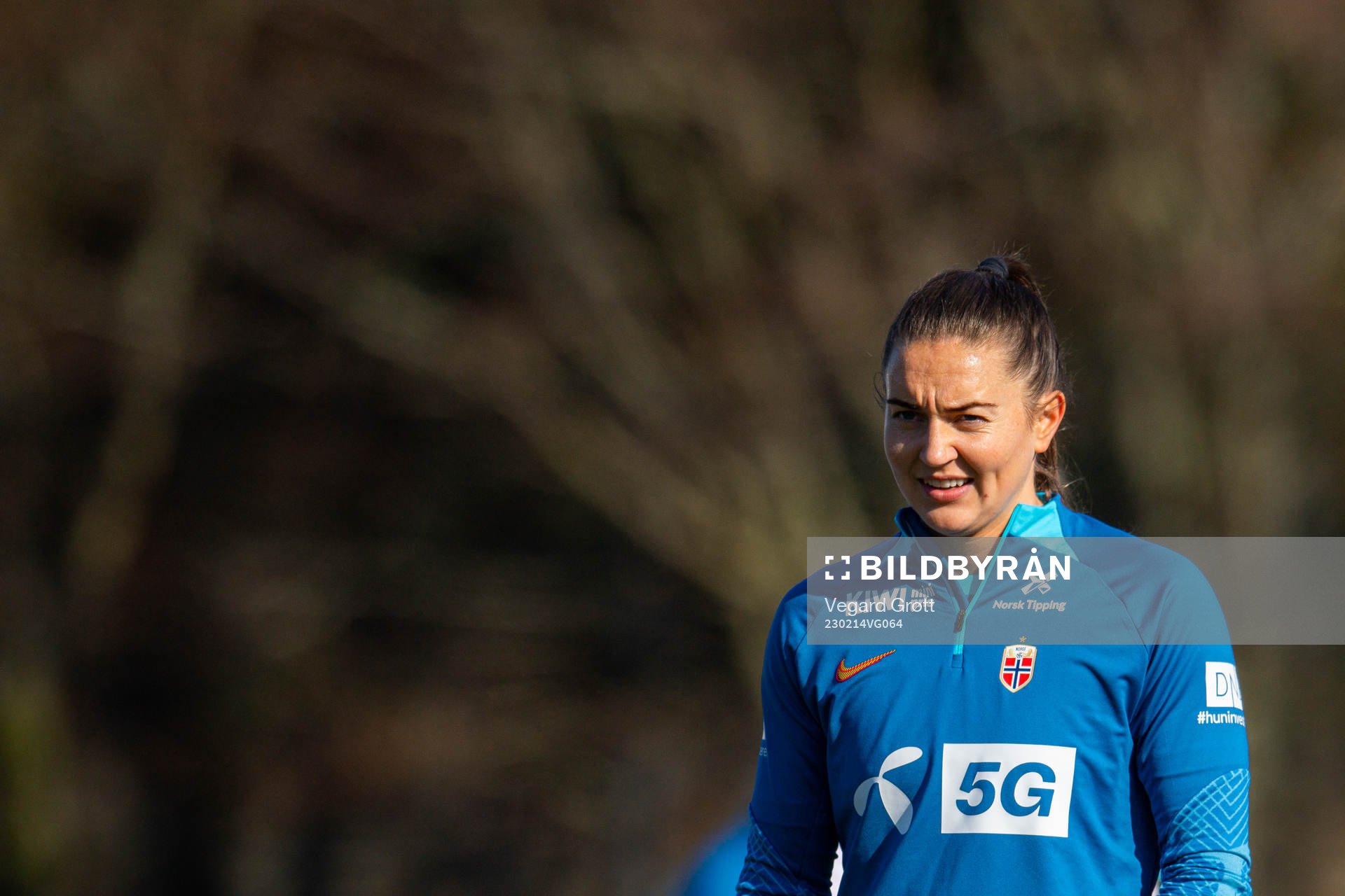 Vilde Bøe Risa of the Norwegian women's national football