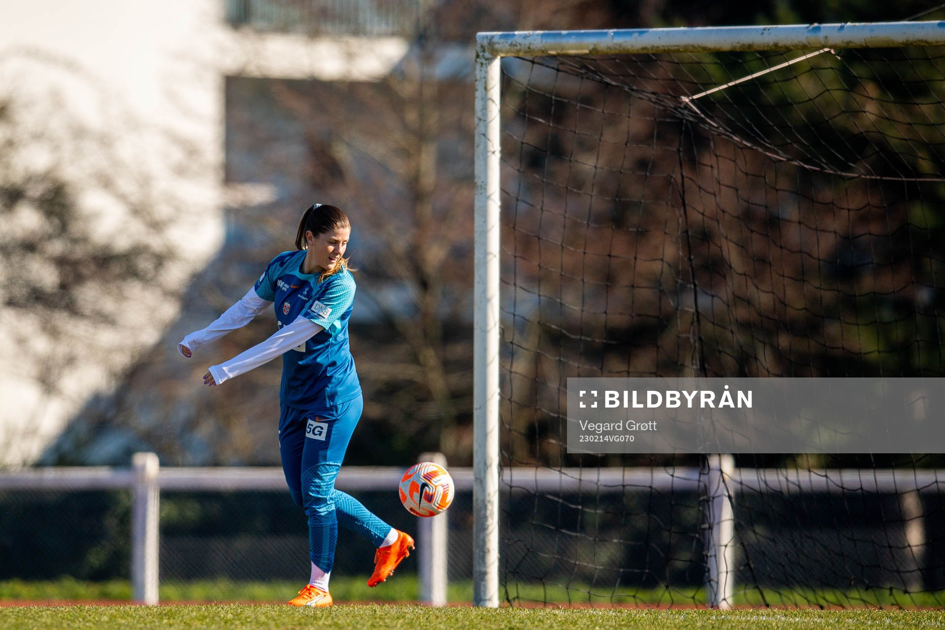 Maren Mjelde of the Norwegian women's national football team