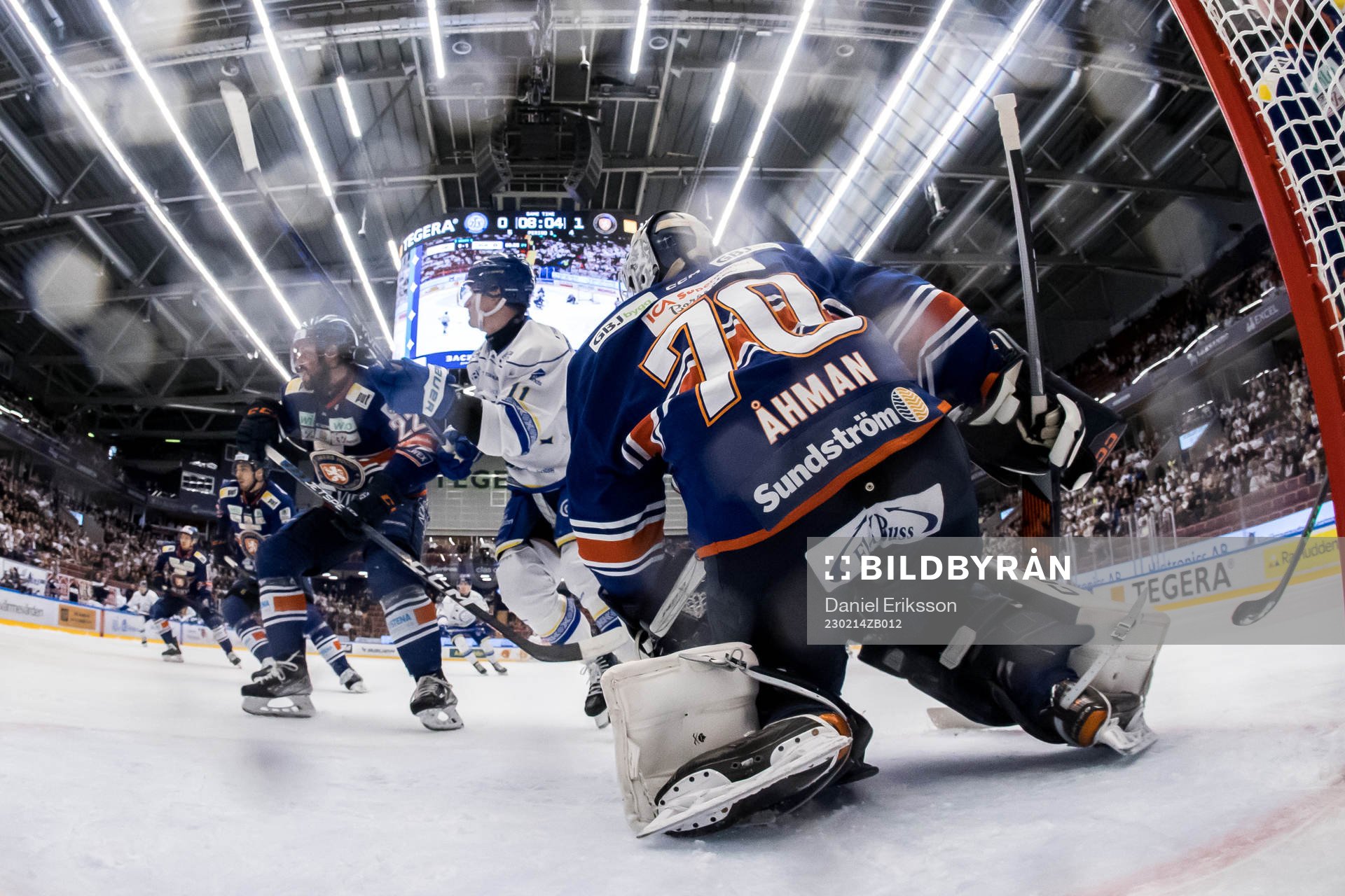 Växjös Tobias Rieder och Leksands Martin Karlsson och