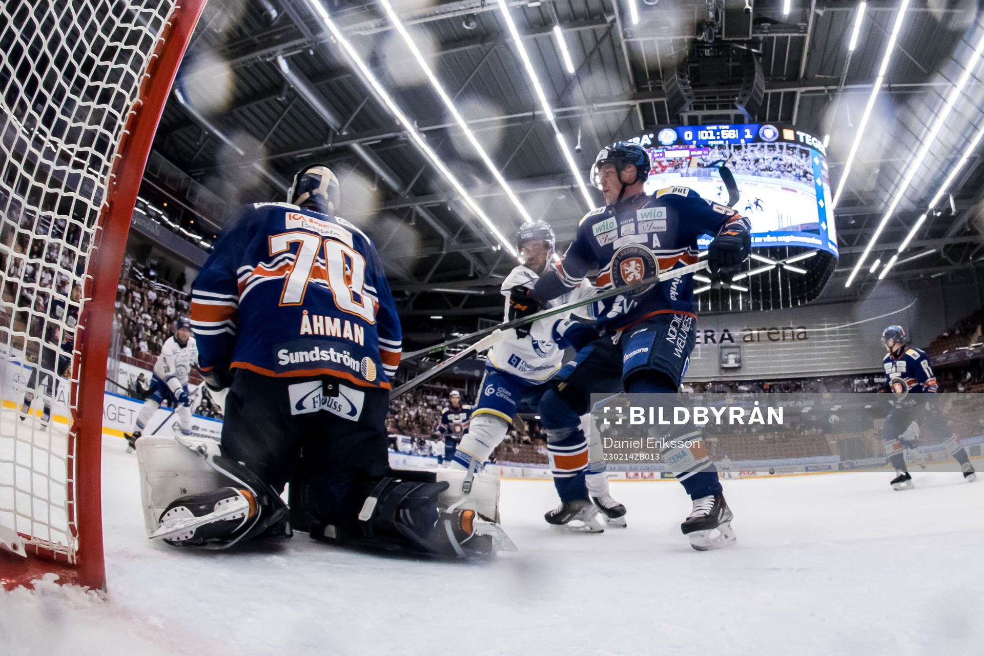 Leksands Oskar Lang och Växjös Joel Persson