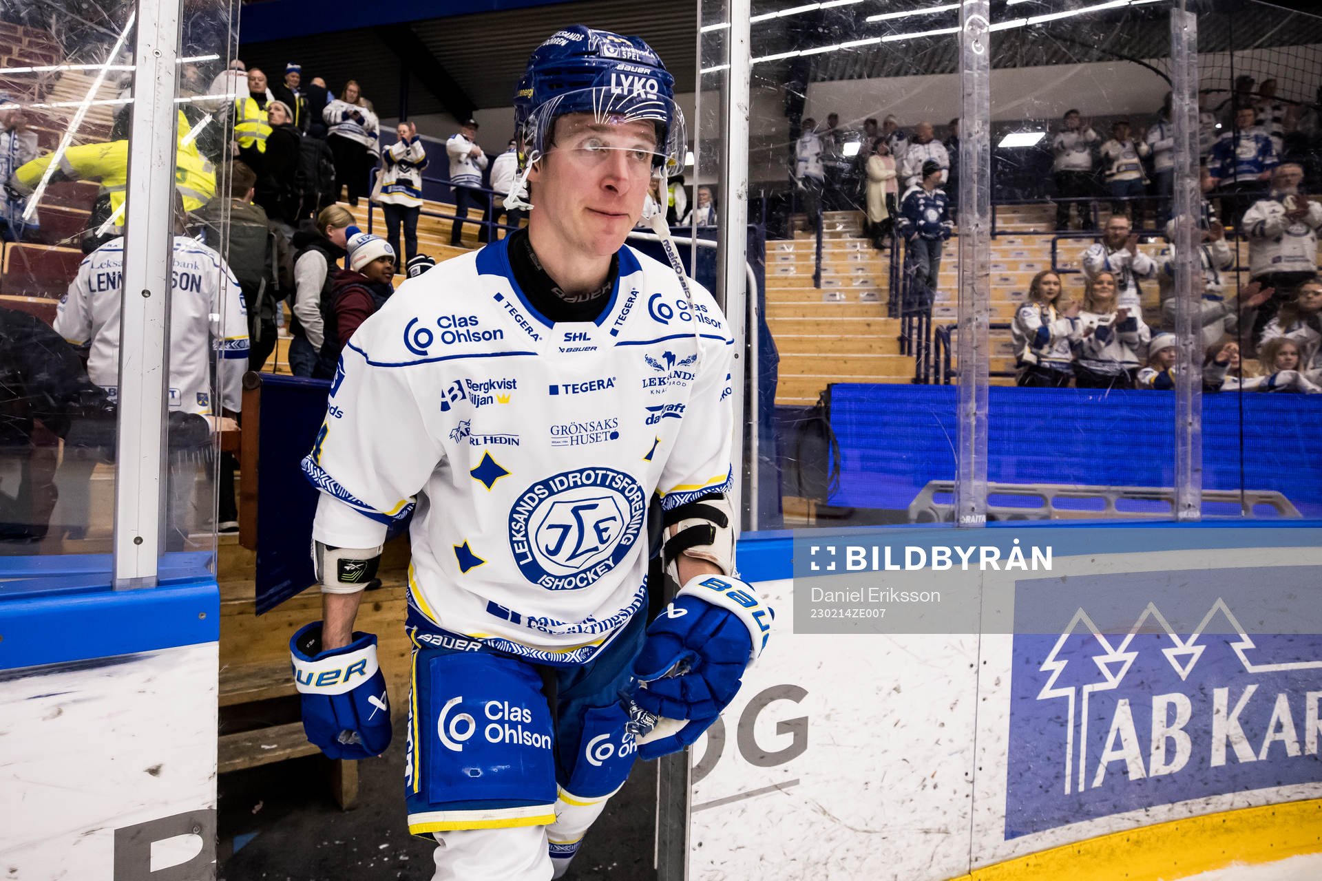 Leksands Carter Ashton utsedd till matchens krigare