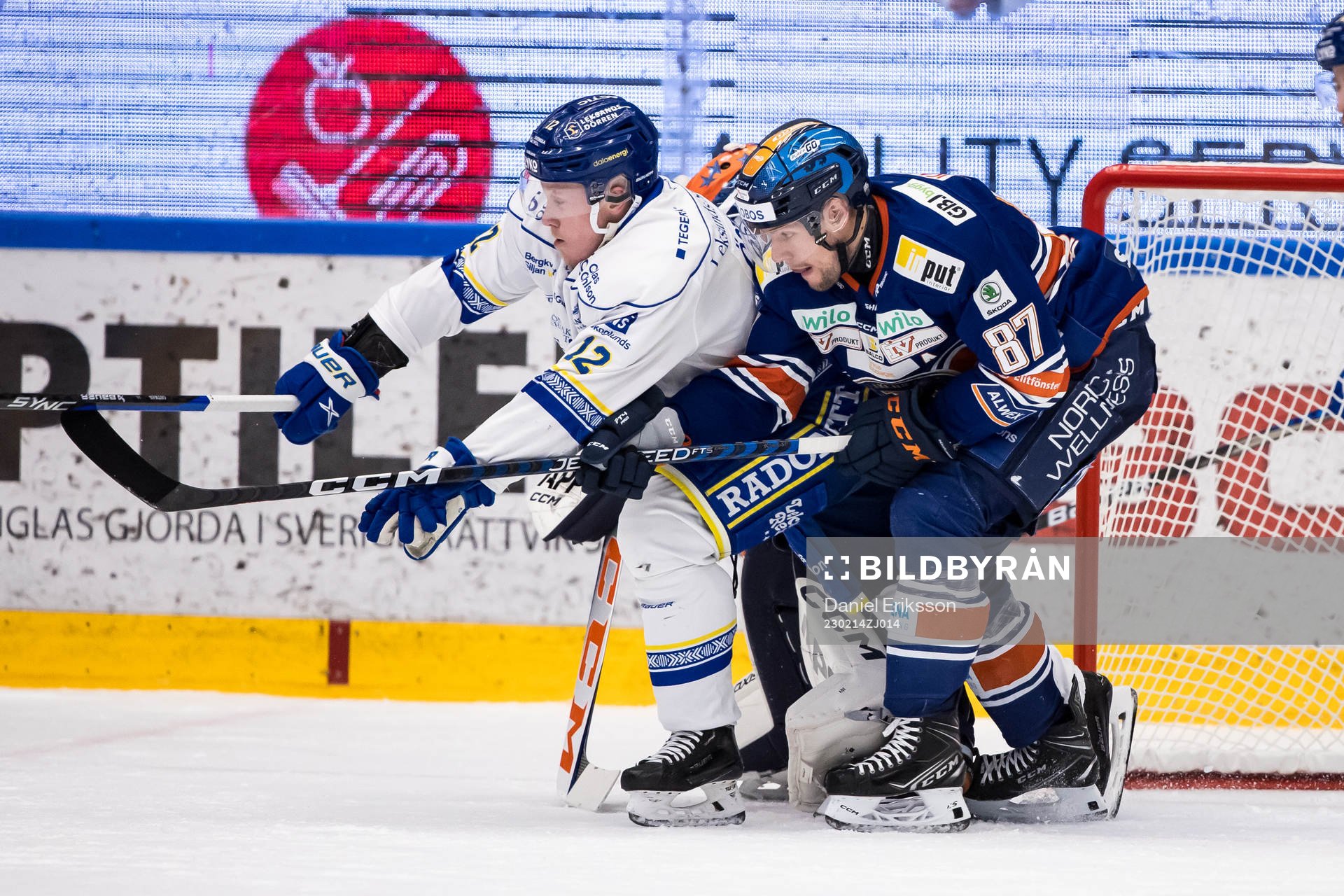 Leksands Kalle Östman och Växjös Robert Rosén