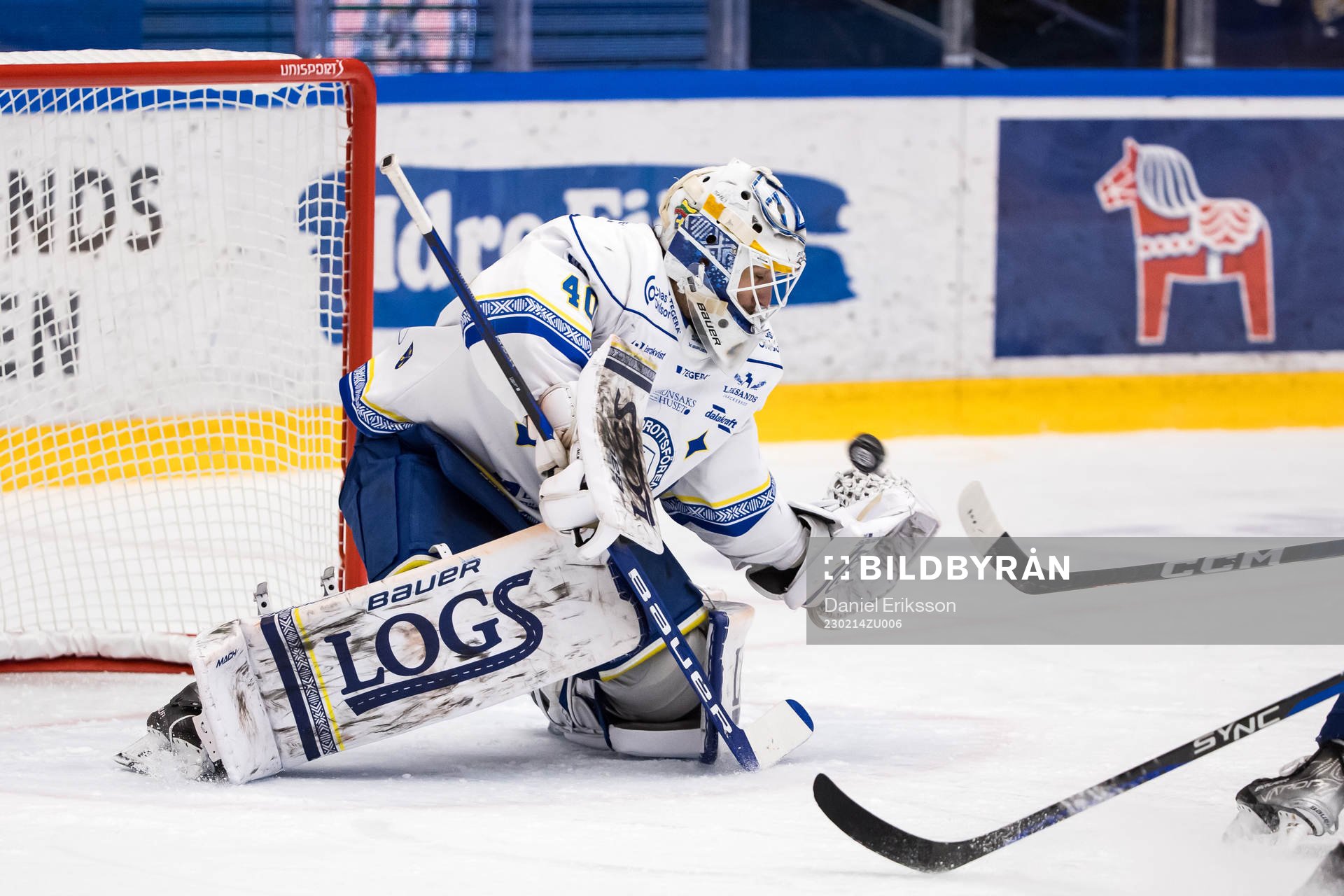 Leksands målvakt Mantas Armalis